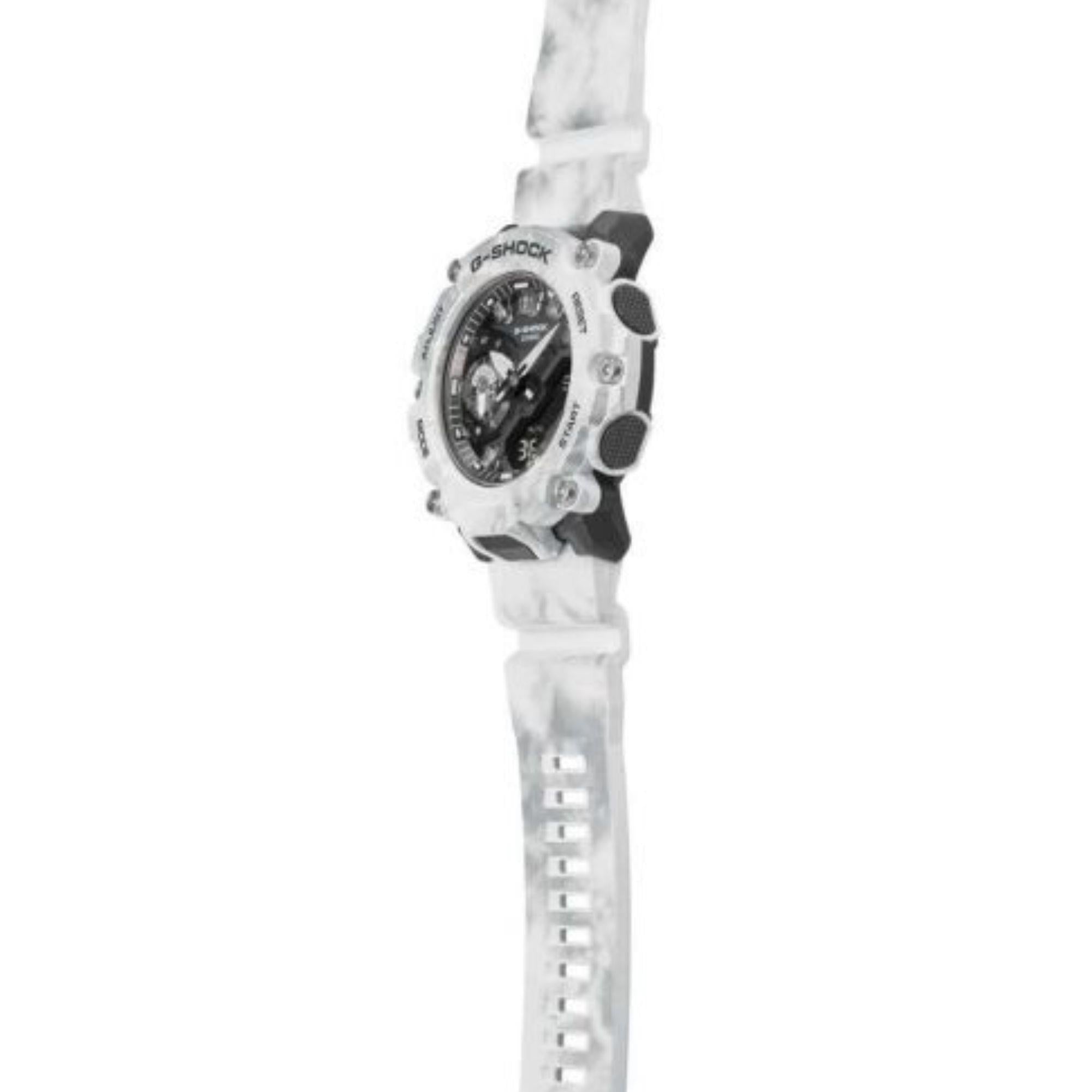 Casio G-Shock Snow Camo Series Dual Display Men's Watch GA-2200GC-7AER