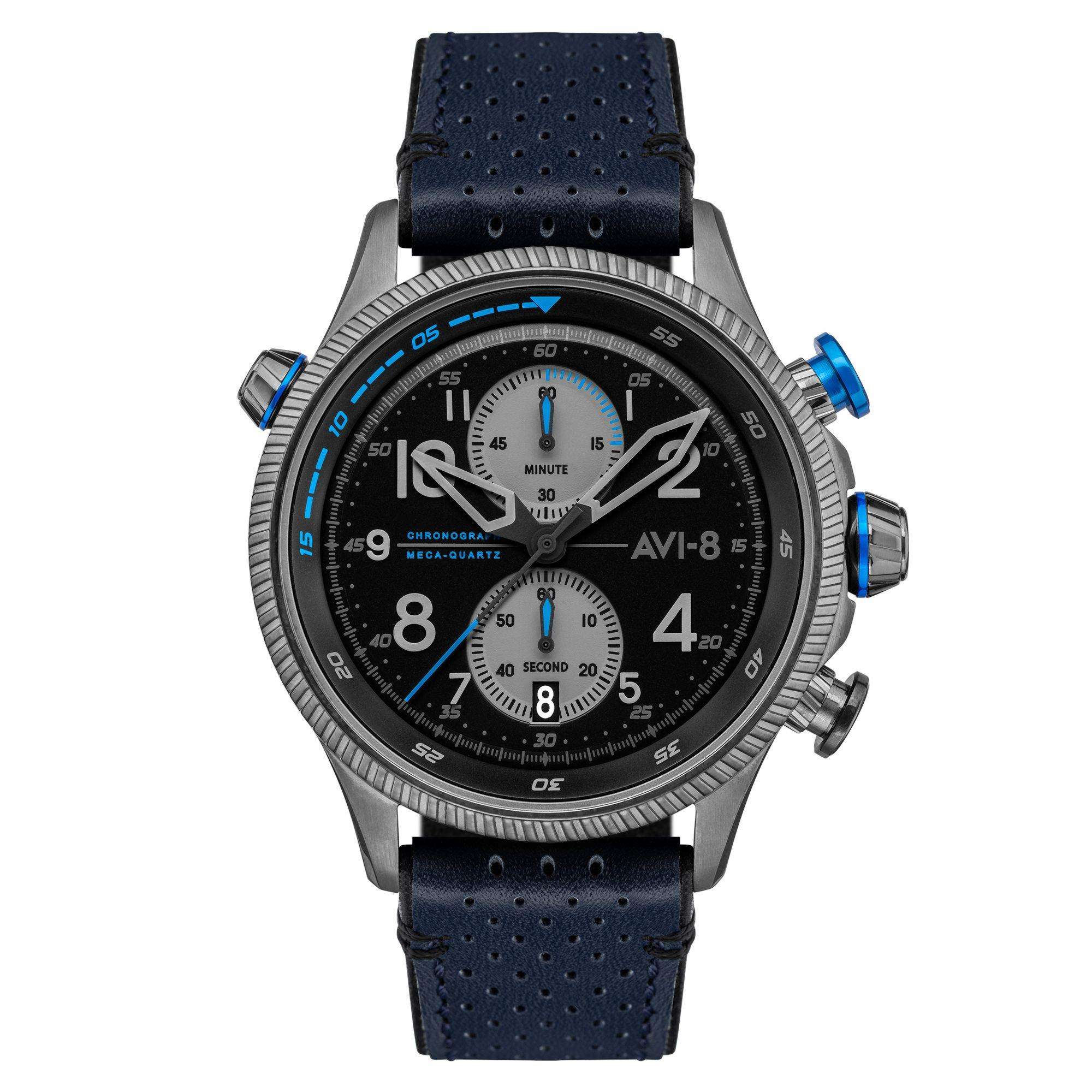AVI-8 Hawker Hunter Duke Chronograph Colerne Herren Uhr AV-4080-02