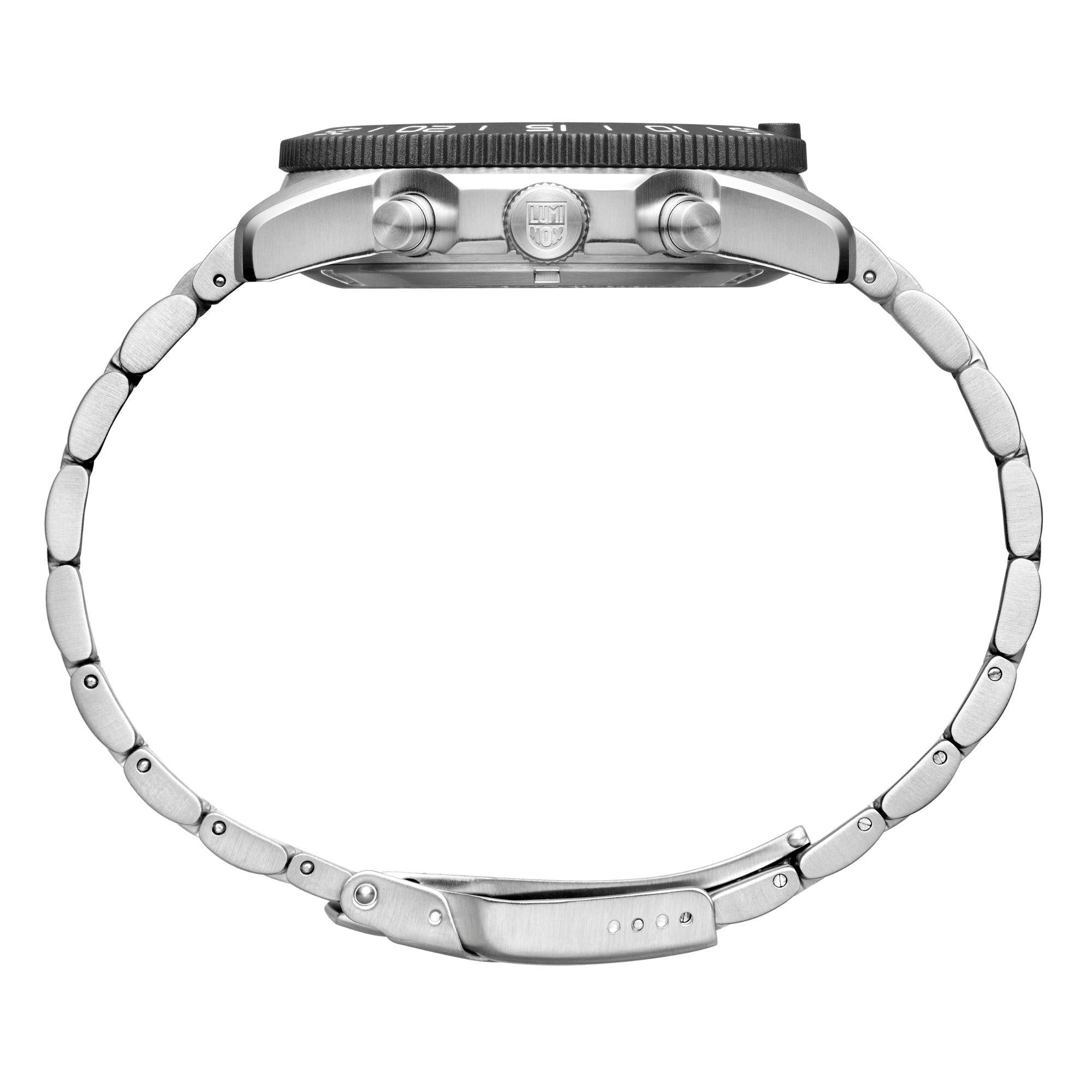 Luminox Pacific Diver Chronograph Edelstahlarmband Herren Uhr XS.3142