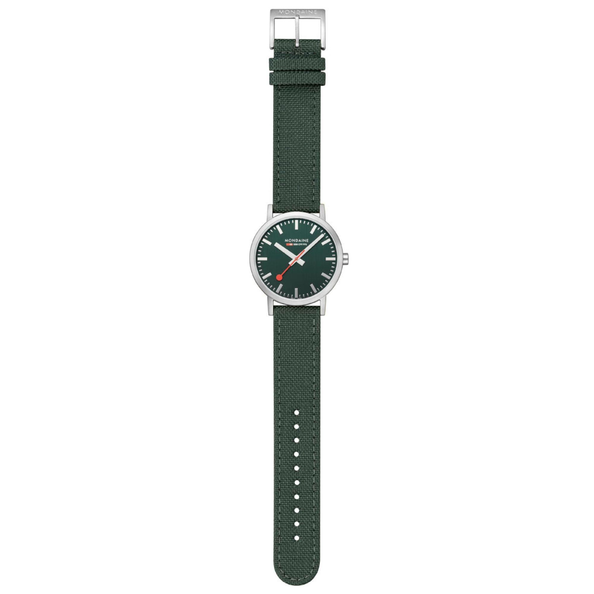Mondaine Classic Waldgrünes Zifferblatt Uhr A660.30360.60SBF