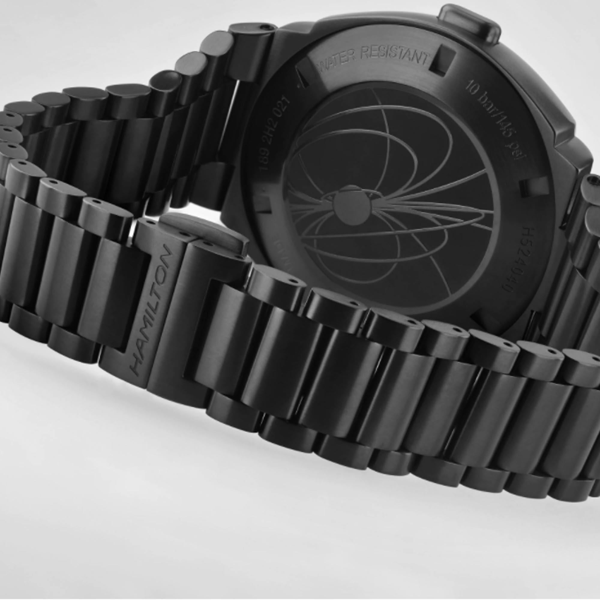 Hamilton American Classic 41mm PSR Digital Steel Mens Quartz Watch H52404130