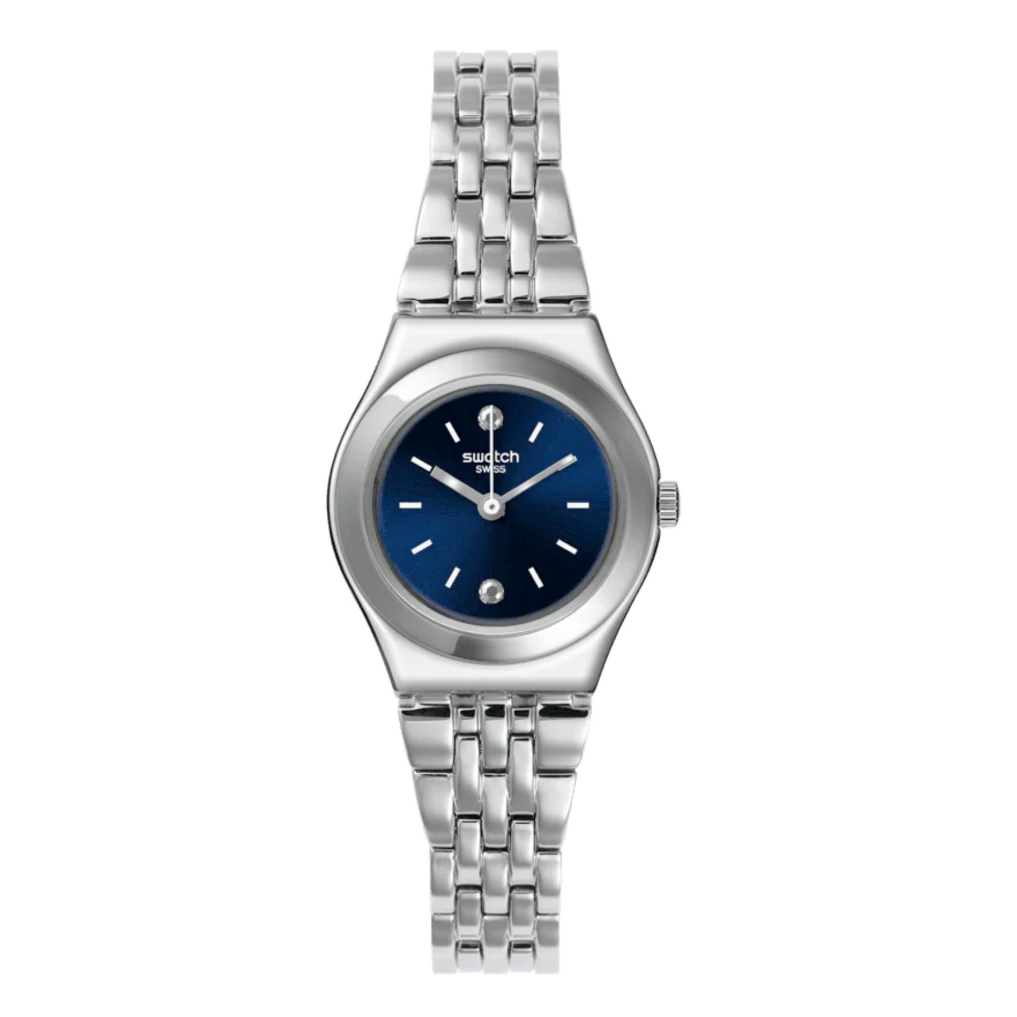Swatch Irony Lady 'Sloane' Blau Zifferblatt Damen Uhr YSS288G