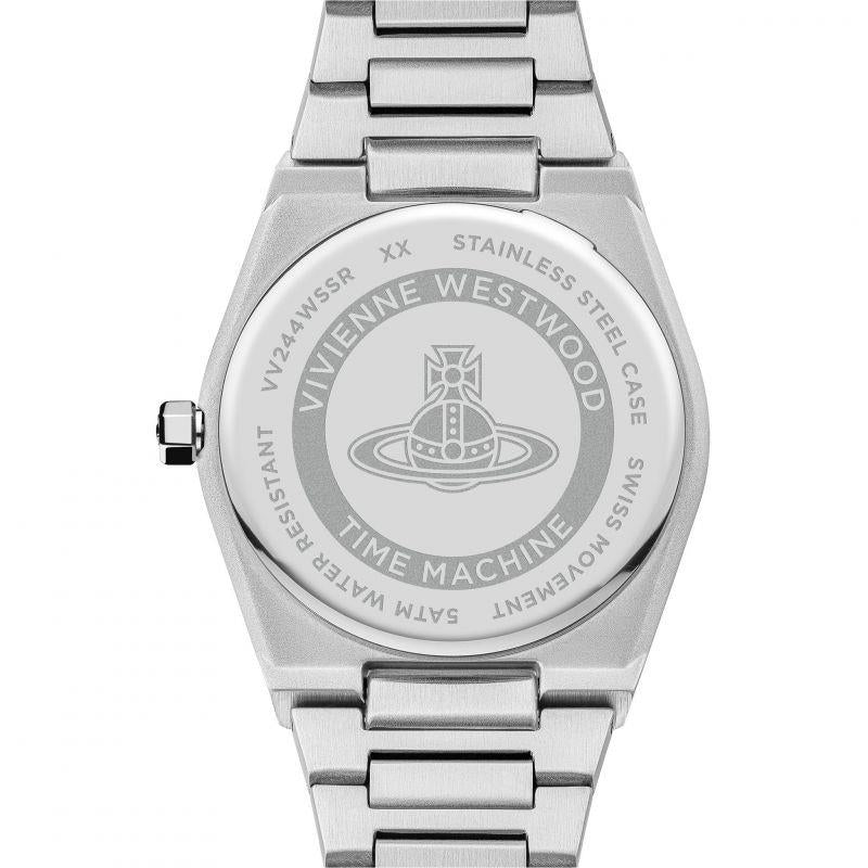 Vivienne Westwood Charterhouse Silbermuster Damenarmbanduhr VV244WSSR