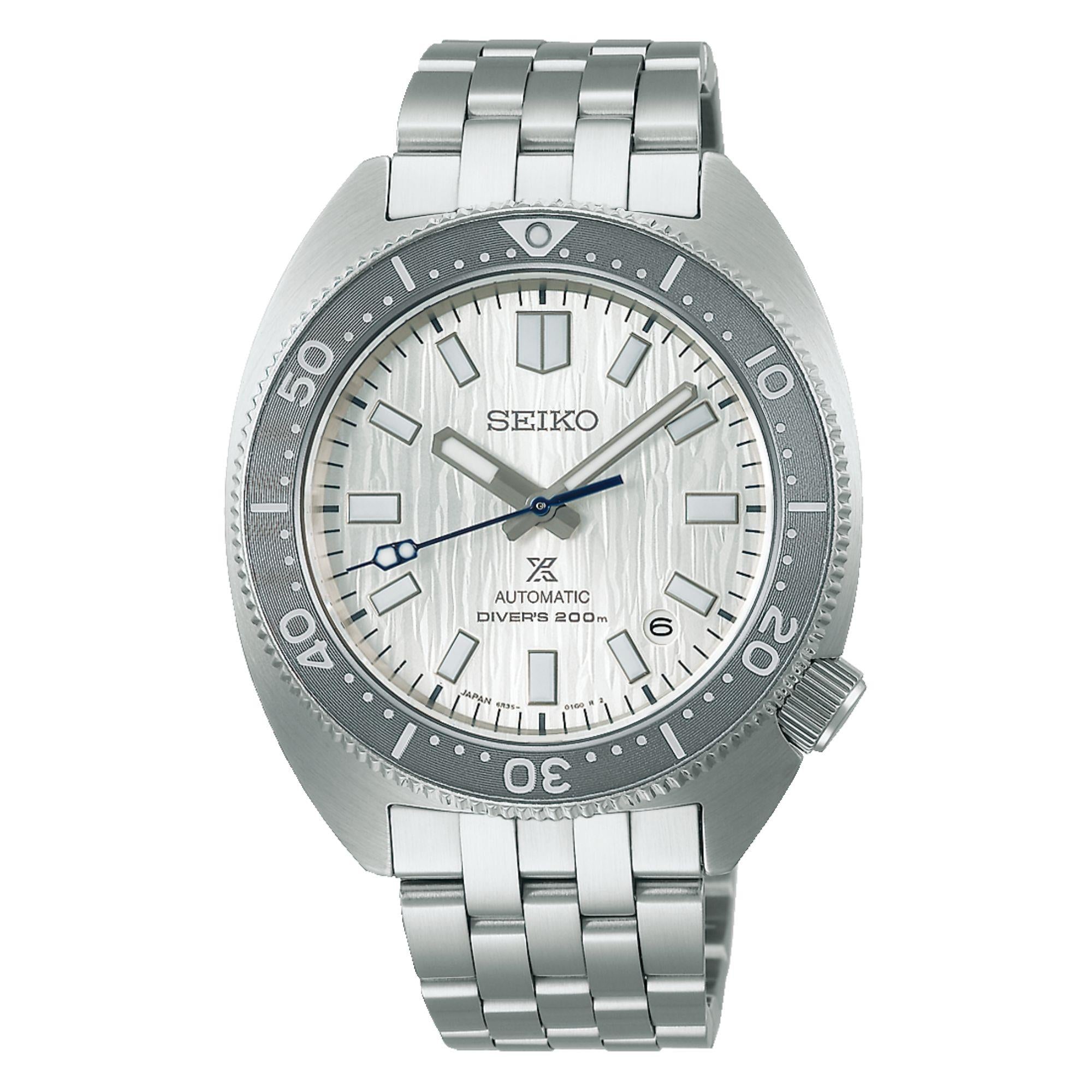 Seiko Prospex Limited Edition Glacier Save The Ocean 1968 Heritage Nachbildung Herren Uhr SPB333J1