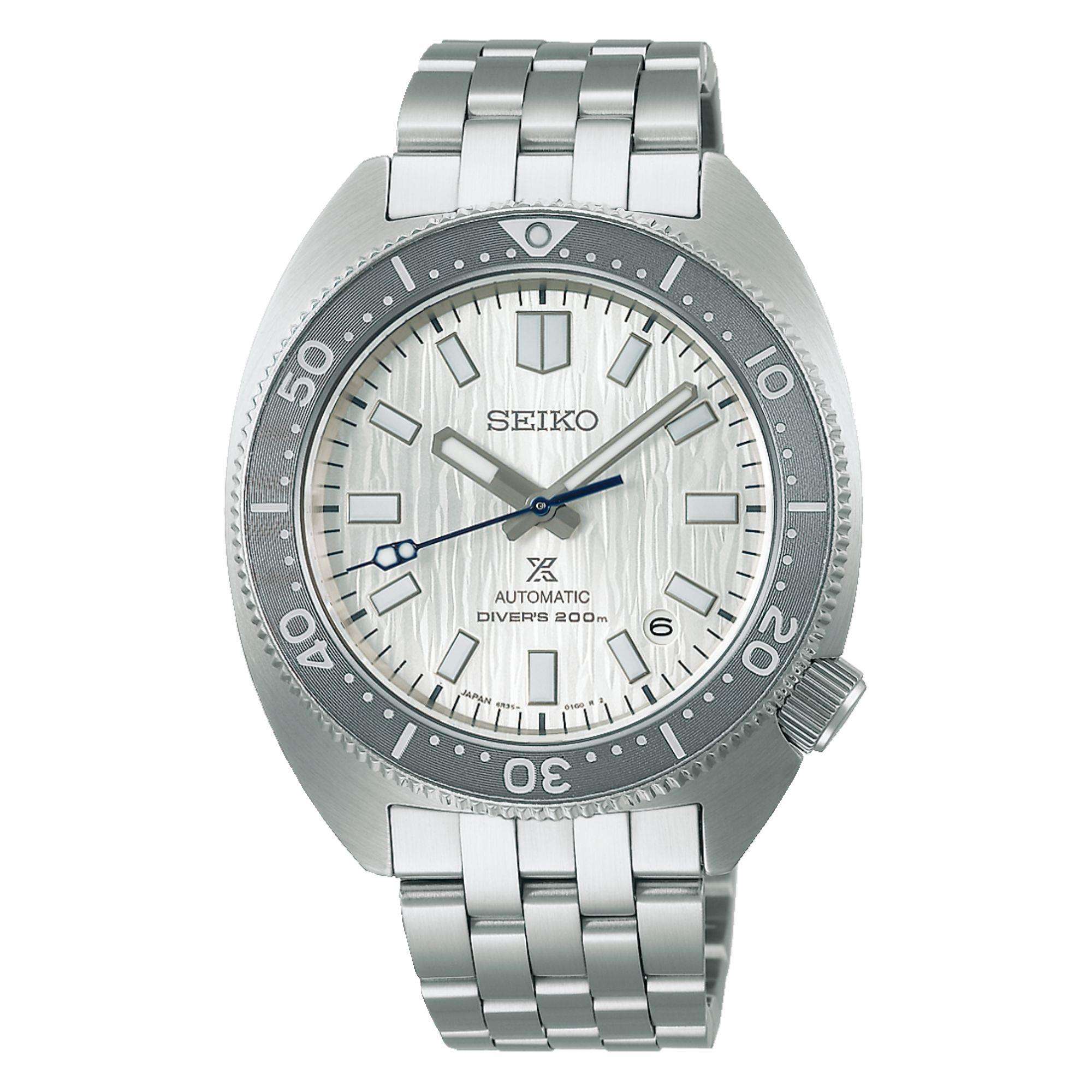 Seiko Prospex Limited Edition Glacier Save The Ocean 1968 Heritage Nachbildung Herren Uhr SPB333J1