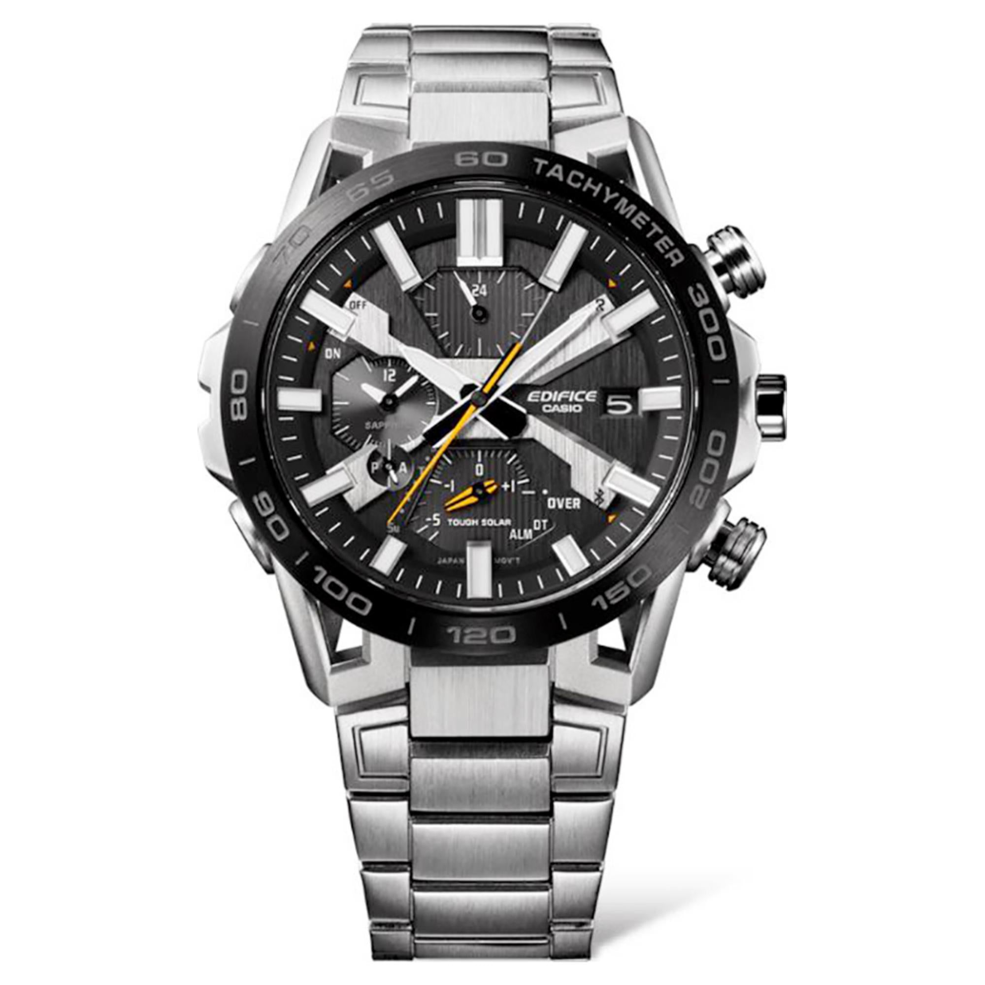 Casio Edifice Bluetooth Chronograph Stahlarmband Quarz Herren Uhr EQB-2000DB-1AER