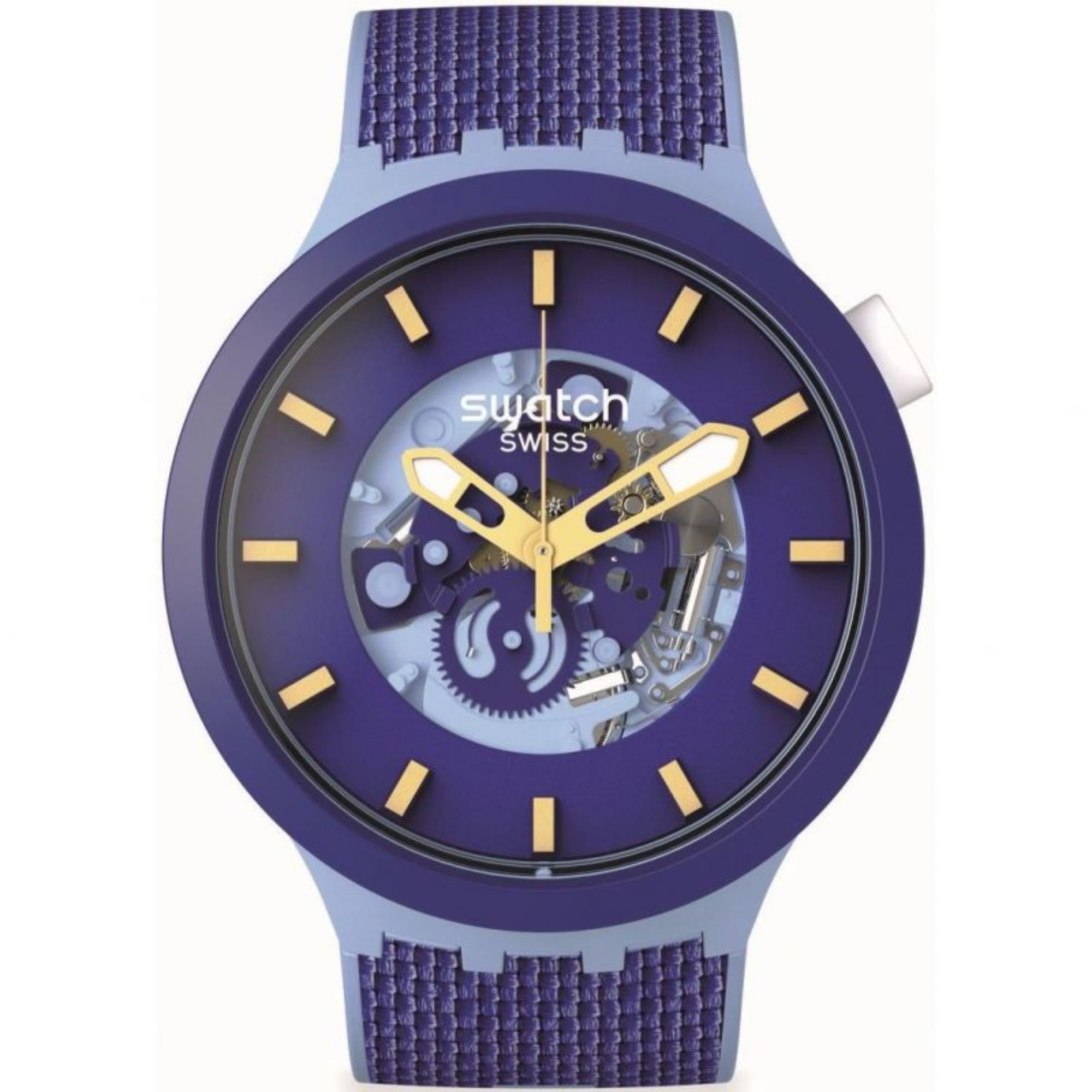 Swatch BOUNCING BLUE Big Bold Uhr SB05N105