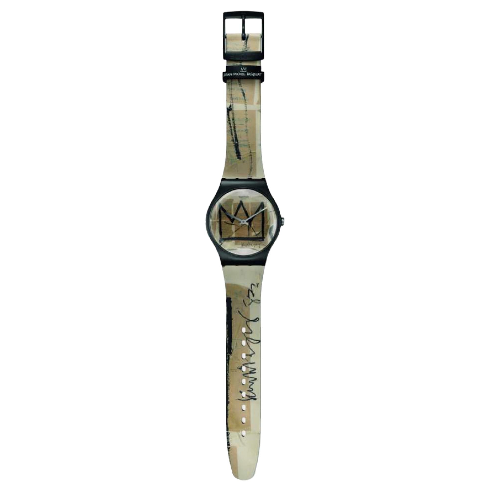 Swatch Art Journey 'Untitled Von Jean-Michel Basquiat' Quarz Uhr SUOZ355