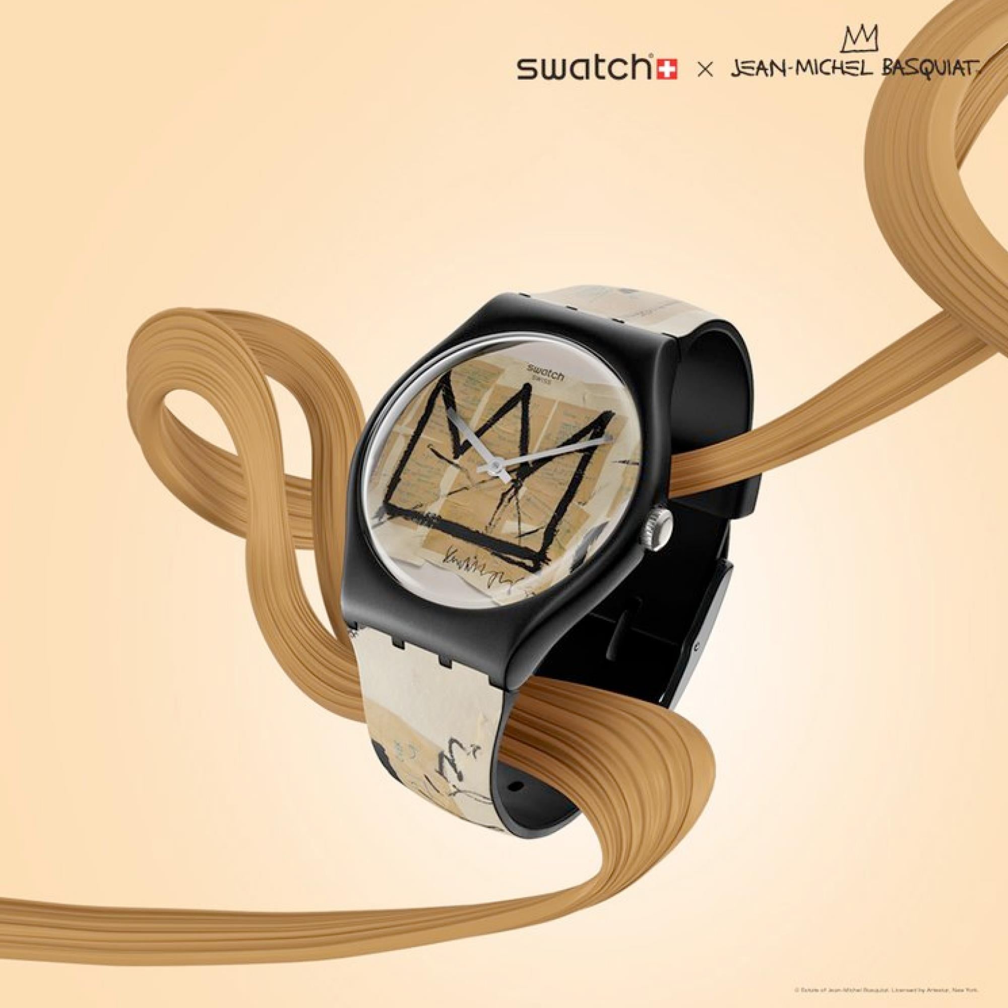Swatch Art Journey 'Untitled Von Jean-Michel Basquiat' Quarz Uhr SUOZ355