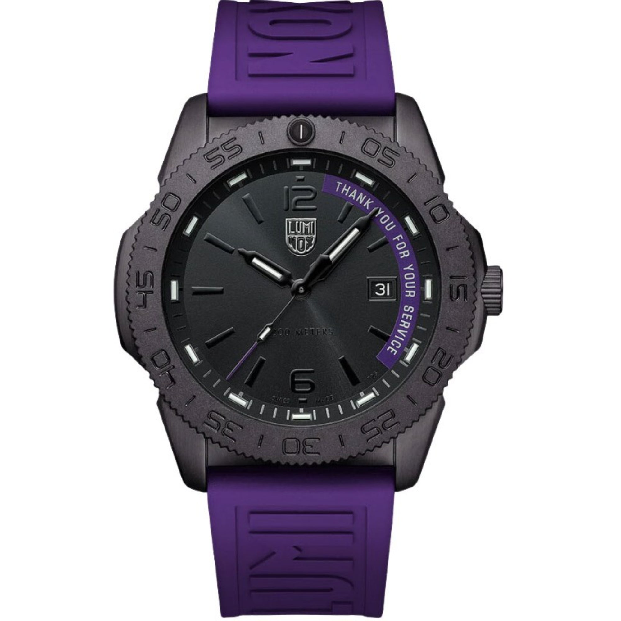 Luminox Pacific Diver TYFYS Limited Edition Schwarzes Zifferblatt Herren Uhr XS.3121.BO.TY.SET