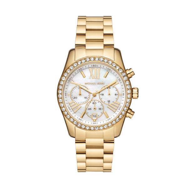 Michael Kors Lexington White Mother-of-Pearl Dial Women's Watch MK7241
