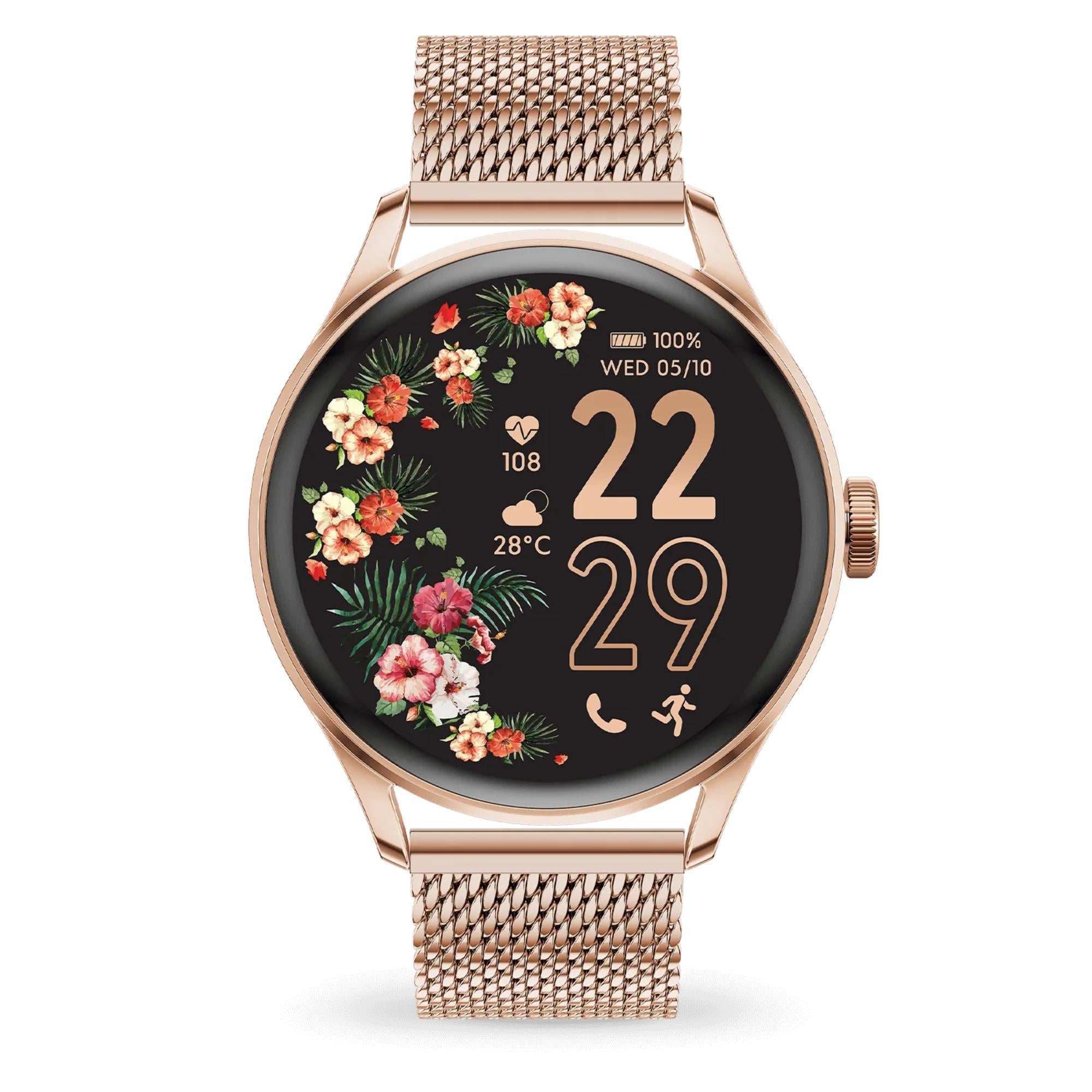 ICE Smart 2.0 Roségold Milanese Band 1.2 AMOLED Digitaluhr 023394