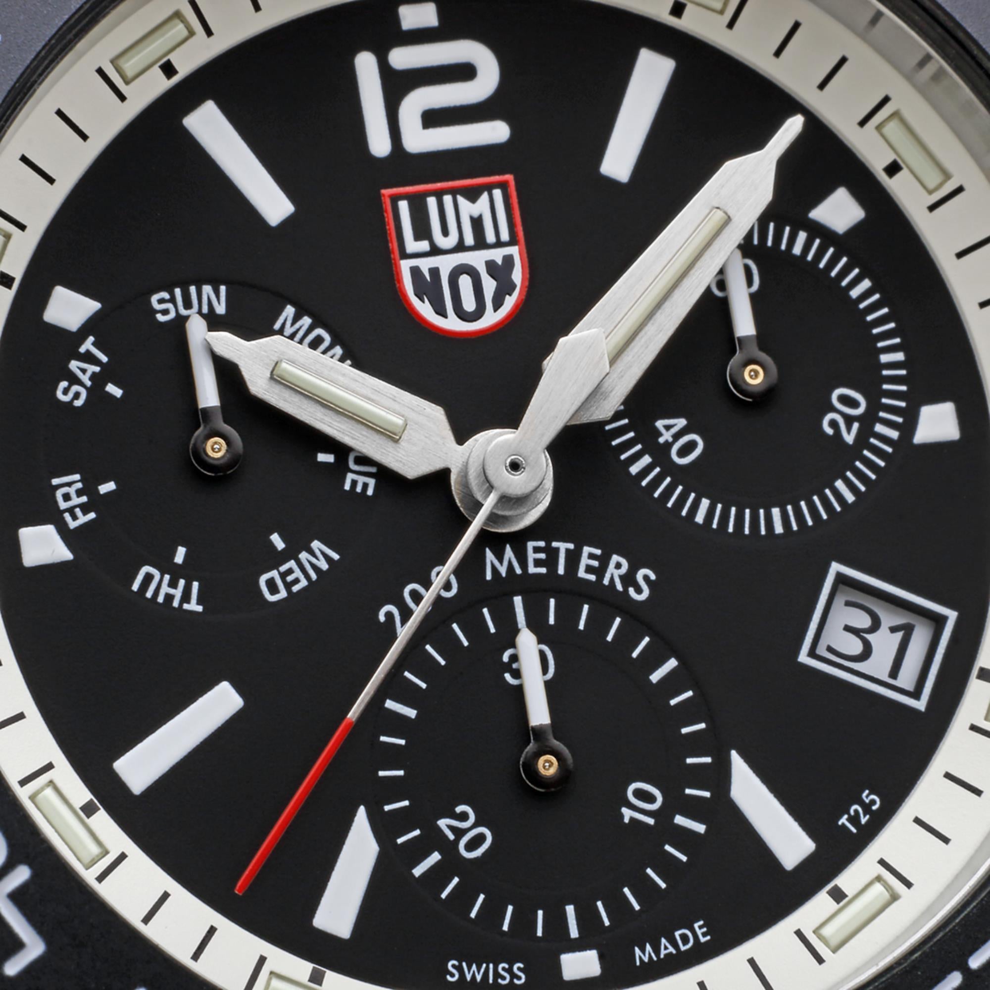 Luminox Pacific Diver Chronograph Black Stainless Steel Men's Watch XS.3141.M