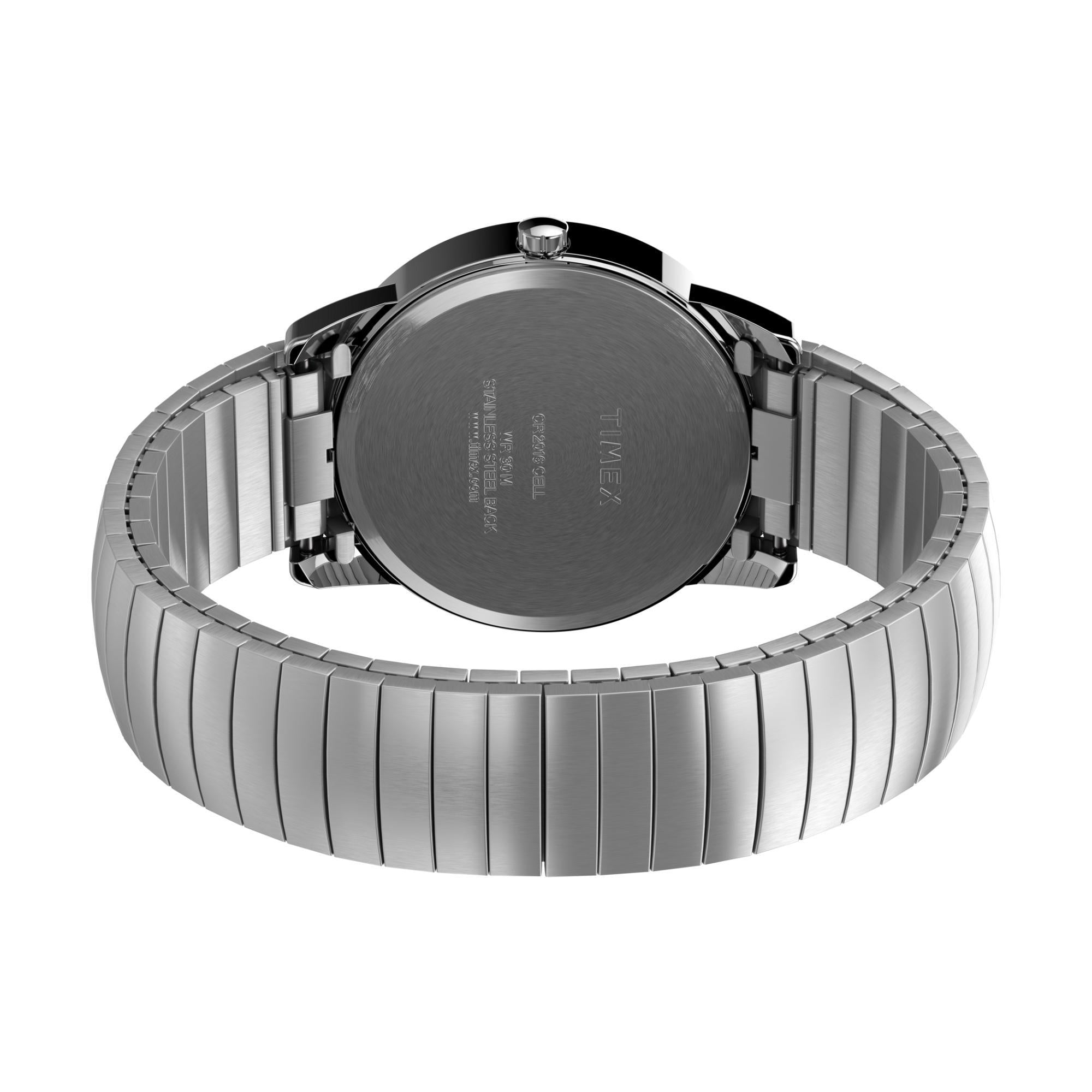 Timex Easy Reader 35mm White Dial Steel Mens Quartz Watch T2H451