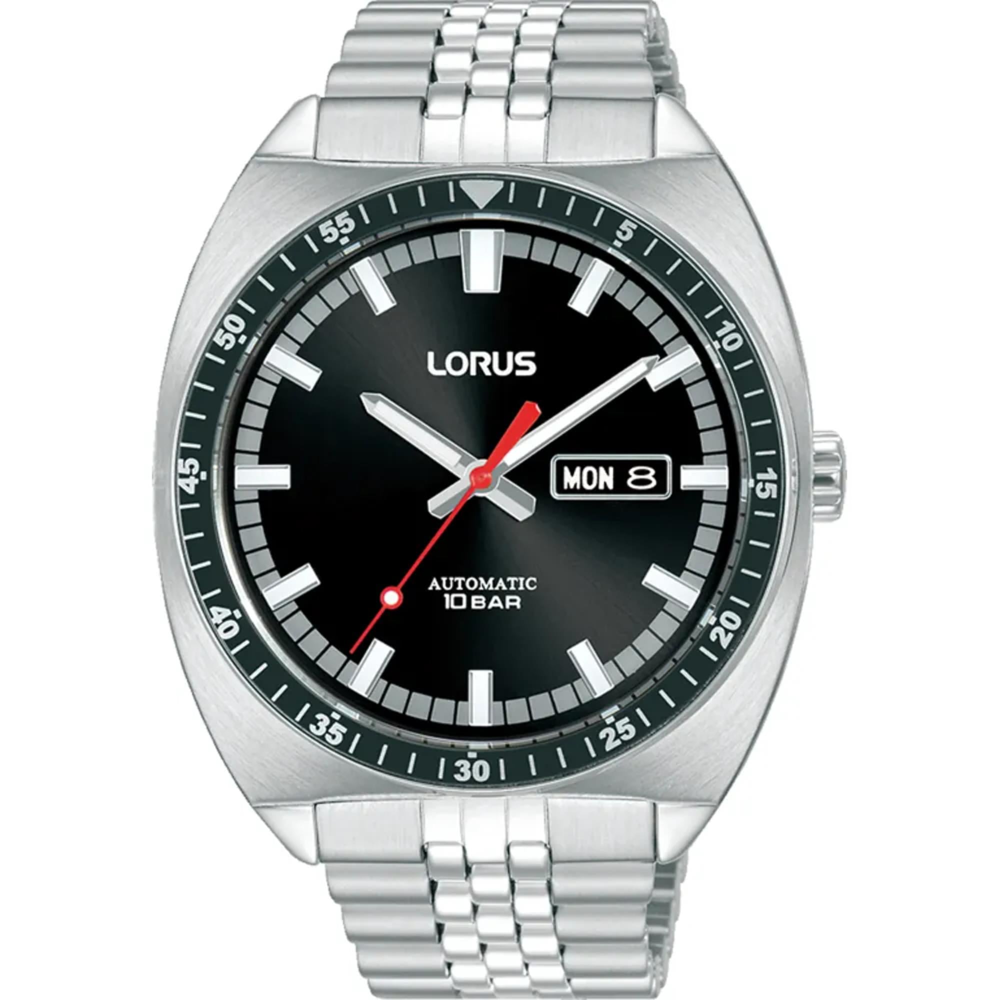 Lorus Sport Edelstahl Armband Herren Uhr RL439BX9