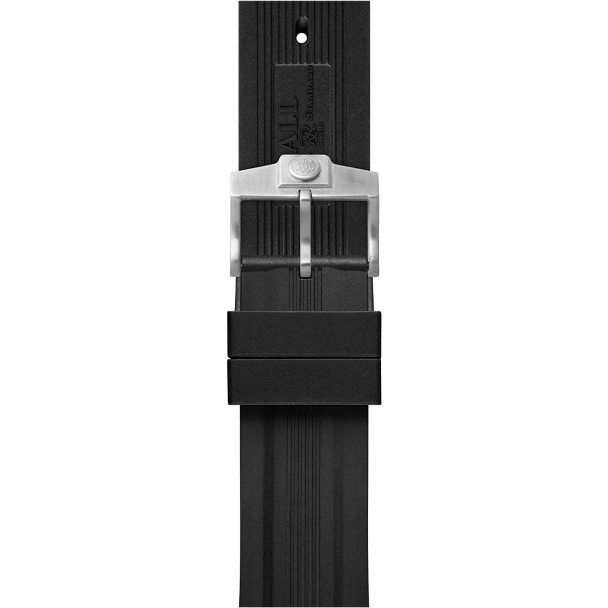 BALL Echtes 21/20mm Schwarzes Gummiarmband mit Dornschließe für Engineer Hydrocarbon DeepQUEST BRMPBB21D3000