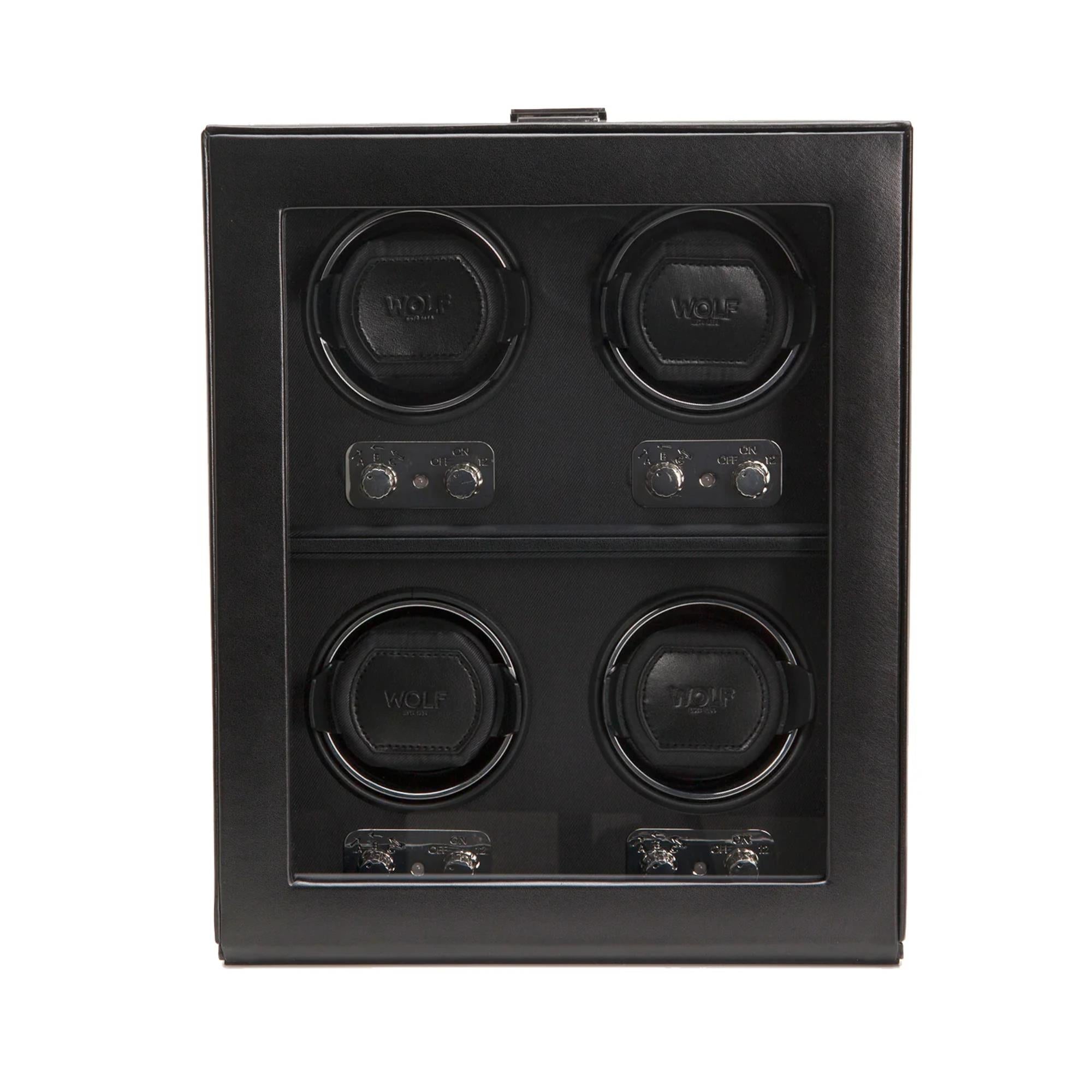 Wolf Heritage 4-Piece Watch Winder 270602
