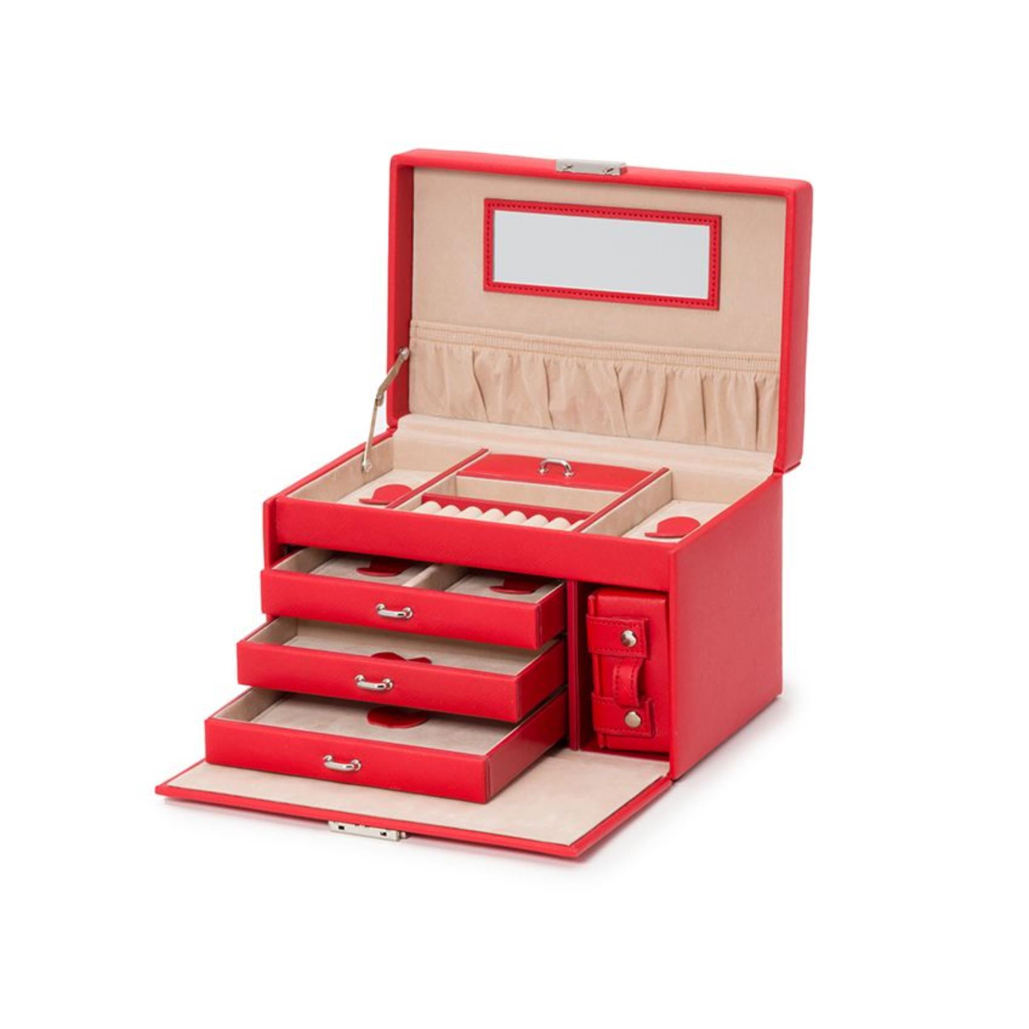 WOLF Heritage Kleine Schmuckschatulle aus Leder 280014