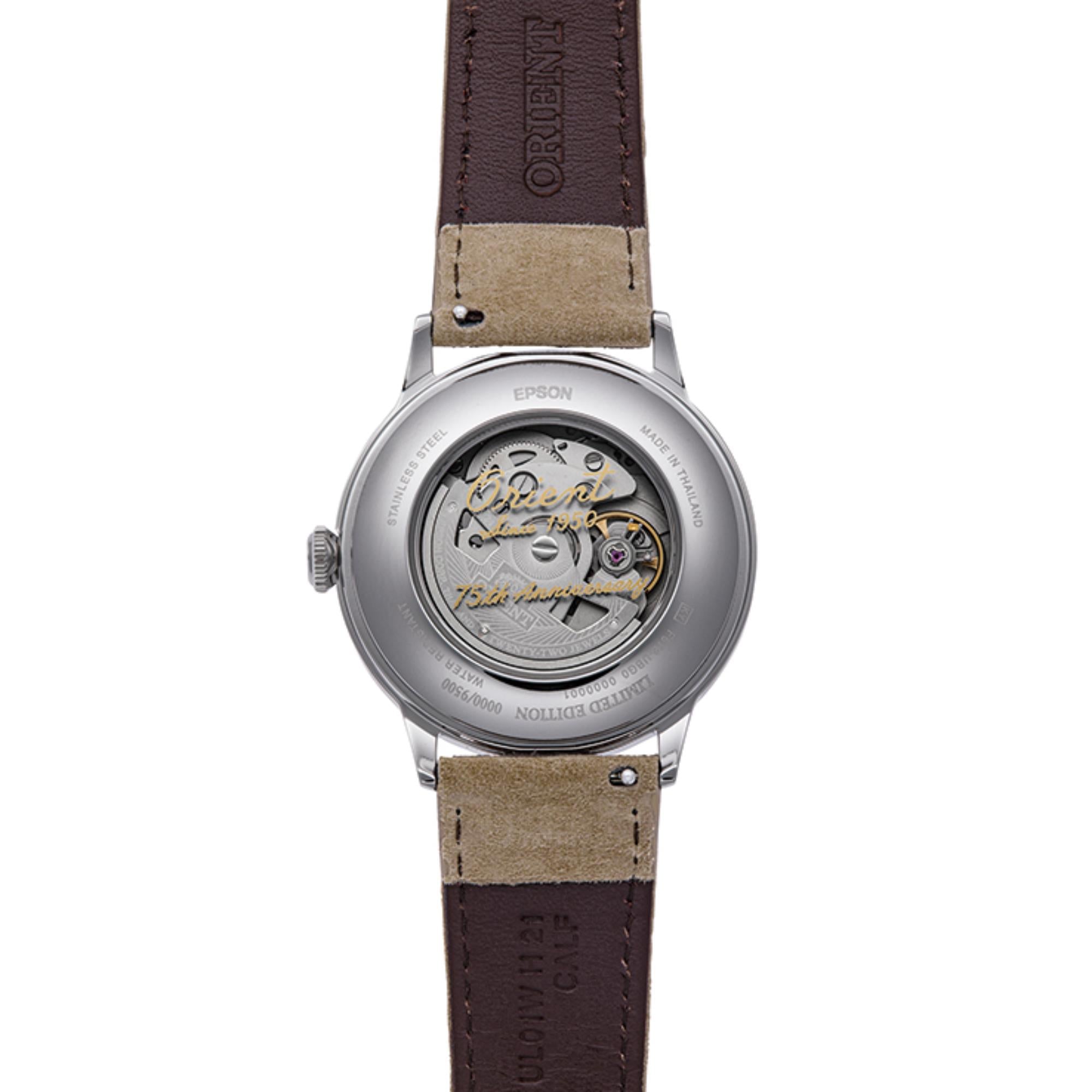 Orient Bambino Classic Silver Dial Men's Watch RA-AC0027S30B