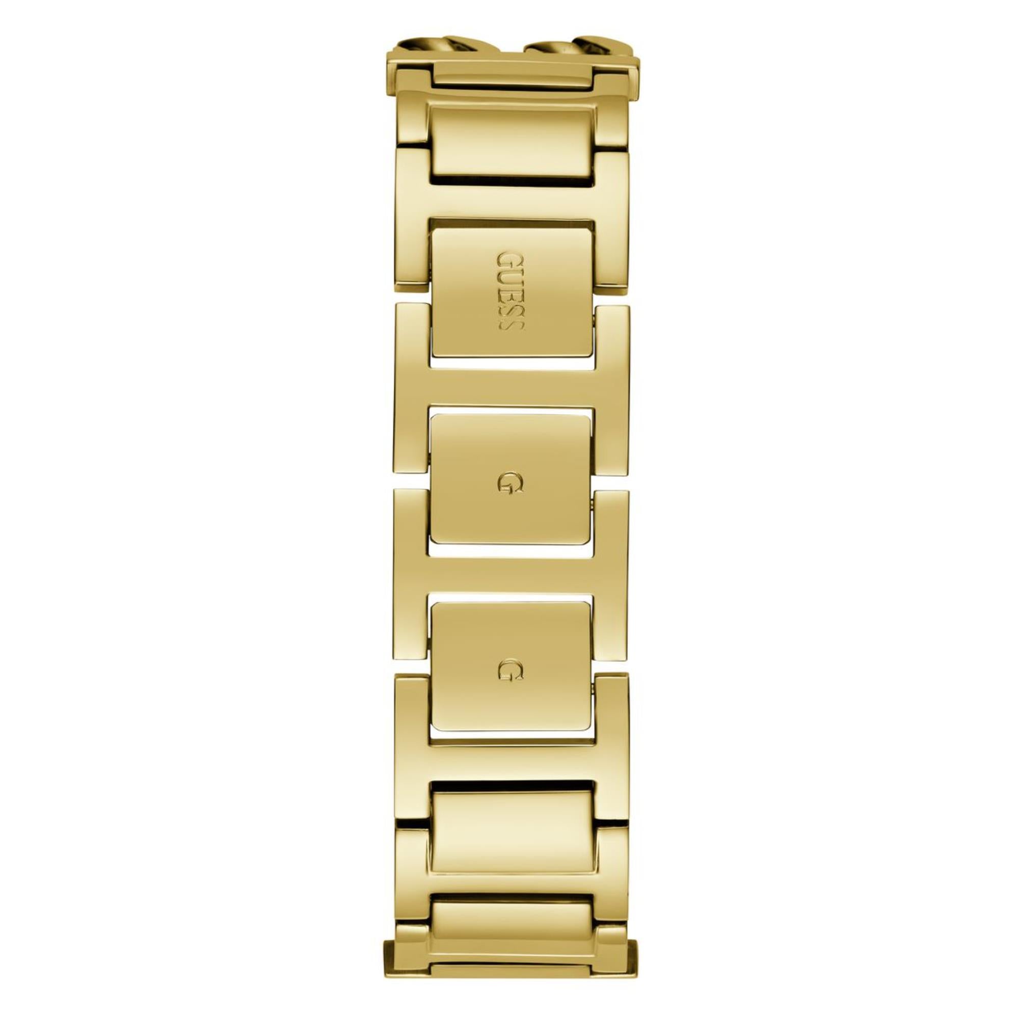 Guess Mod ID Champagner Zifferblatt Edelstahlarmband Damen Uhr GW0668L2