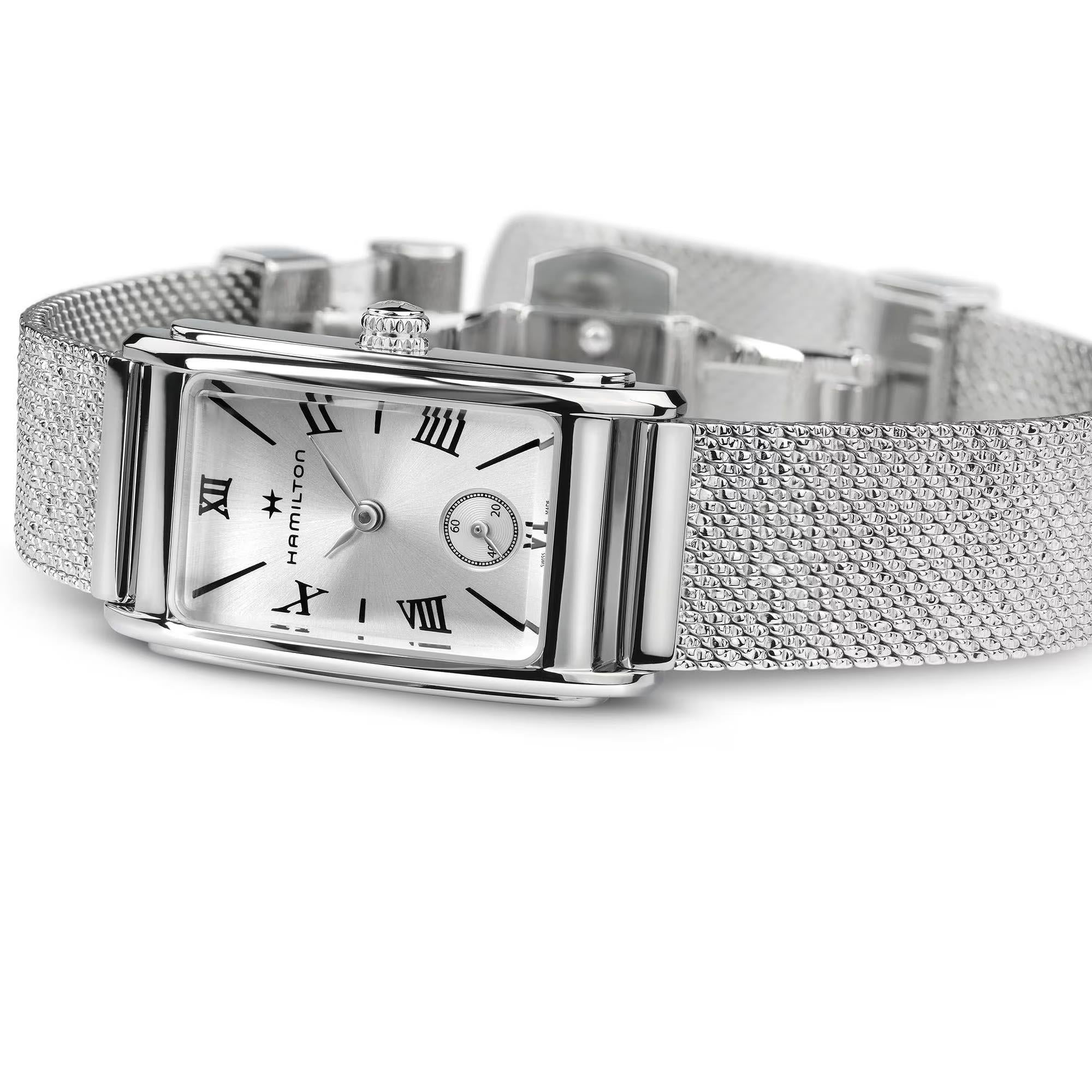 Hamilton American Classic 19mm Silver Dial Steel Ladies Quartz Watch H11221150