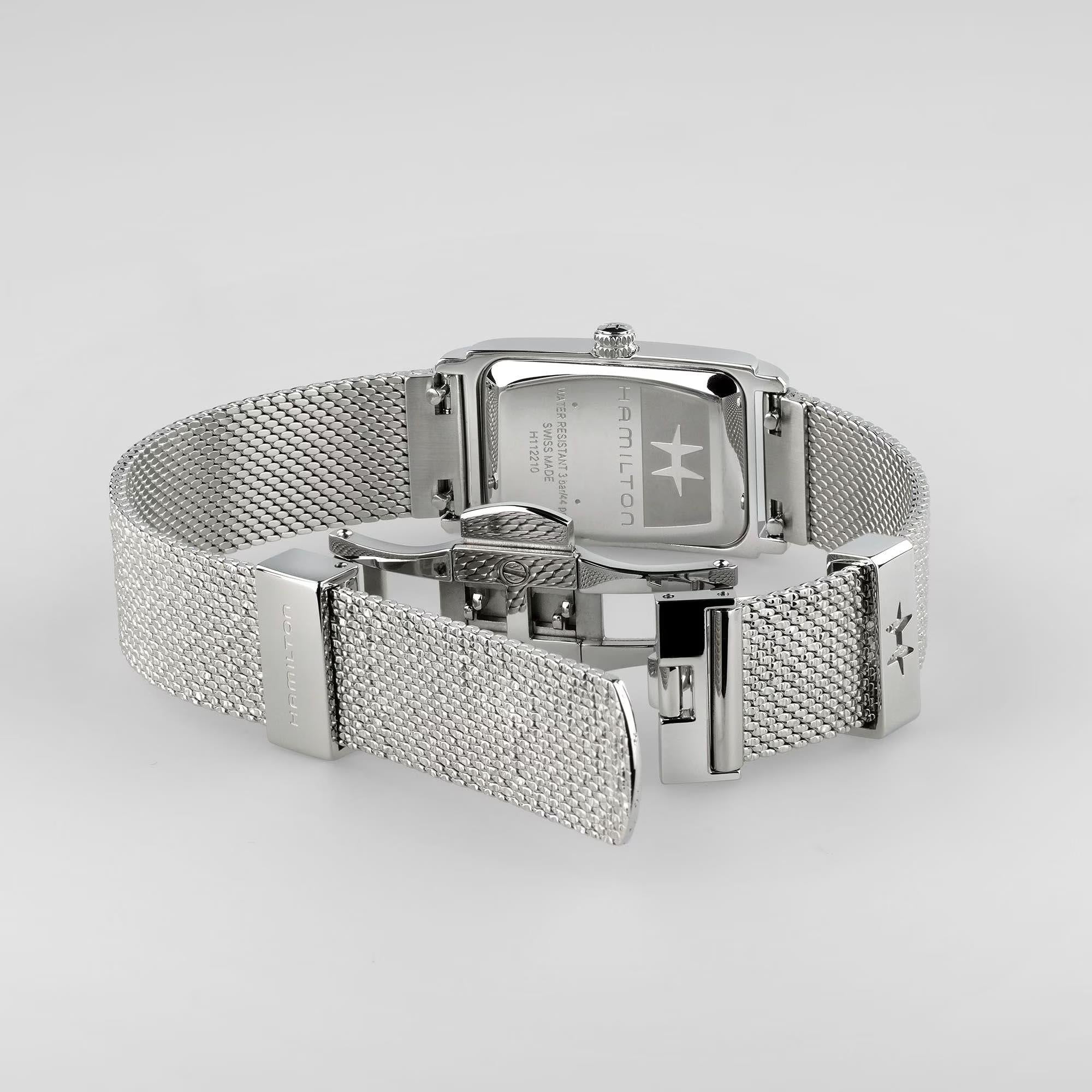 Hamilton American Classic 19mm Silver Dial Steel Ladies Quartz Watch H11221150