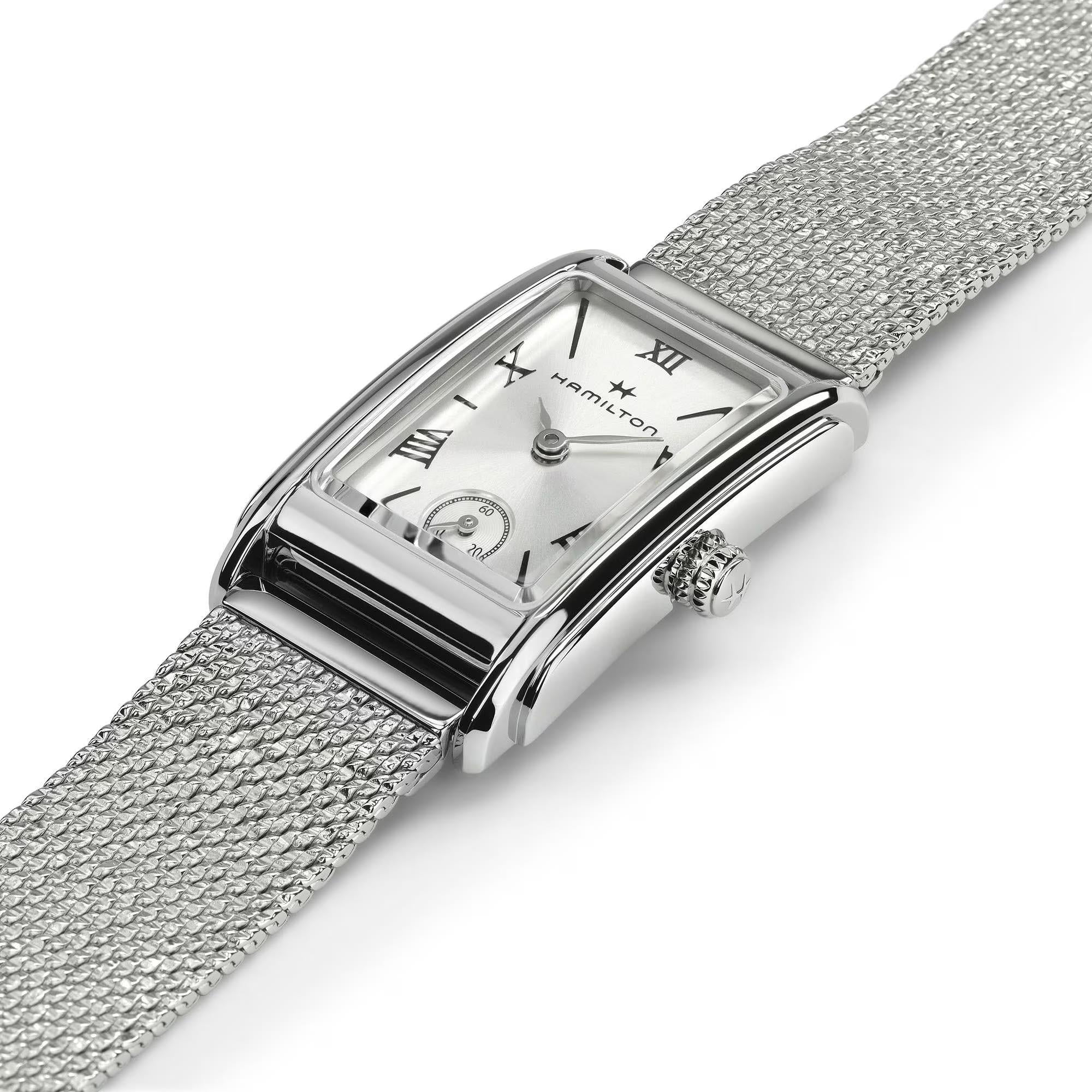 Hamilton American Classic 19mm Silver Dial Steel Ladies Quartz Watch H11221150