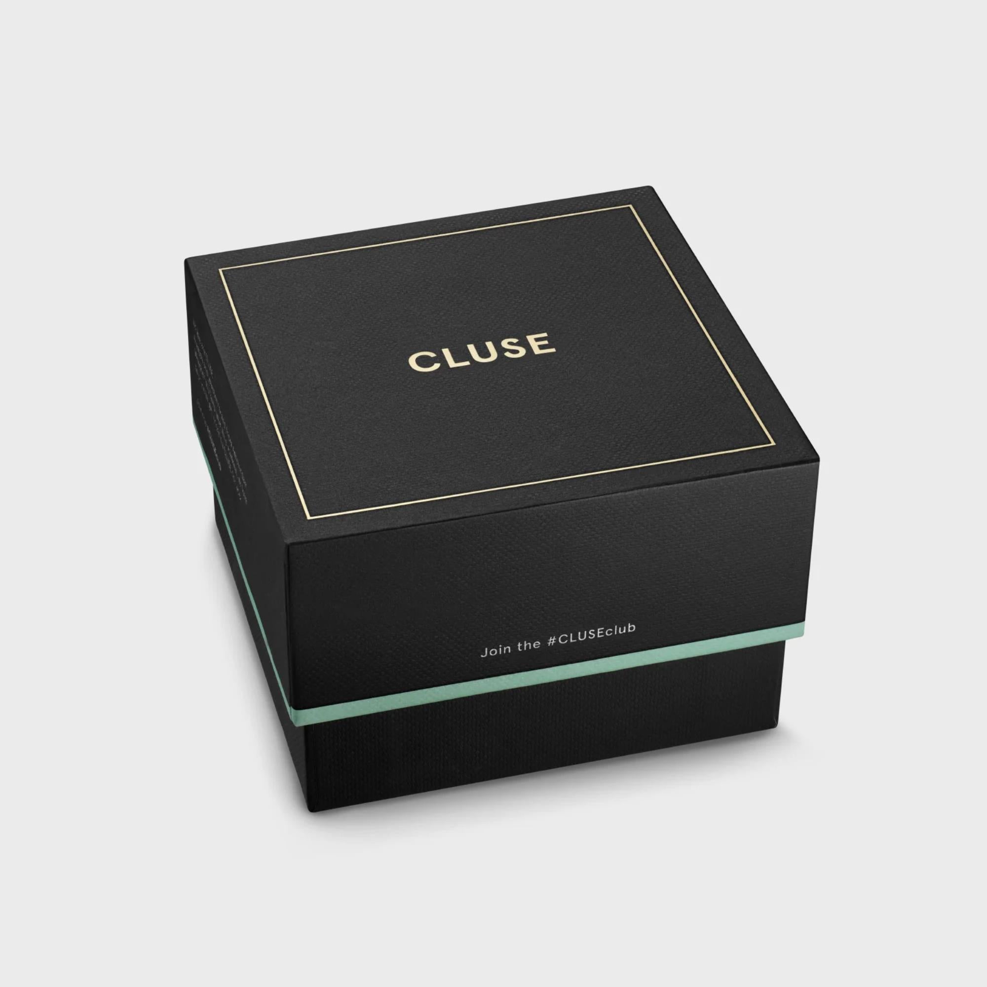 CLUSE Quartaut Quarz Chronograph Grünes Zifferblatt Stahlarmband Herrenuhr CW52002