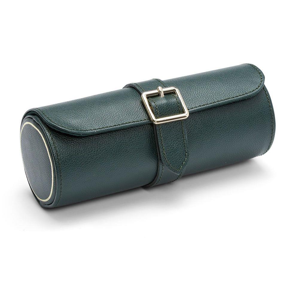 WOLF British Racing Triple Green Watch Roll 792941