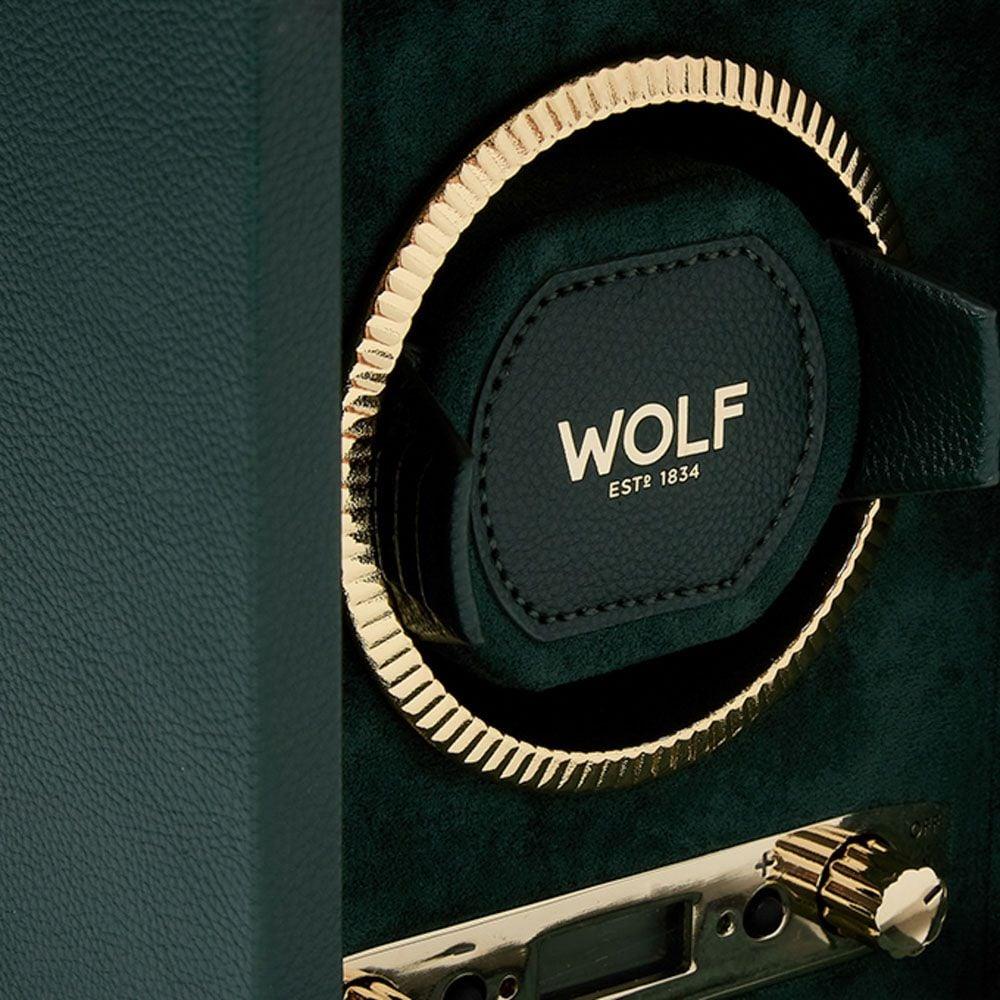 WOLF British Racing Einzelner Grüner Uhrenbeweger 793141