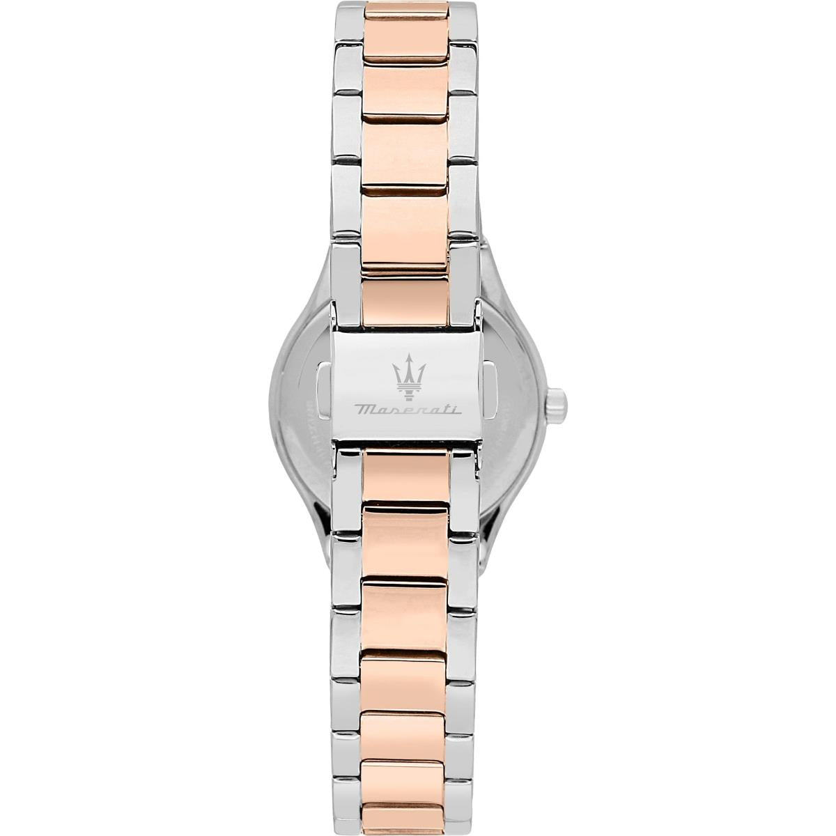 Maserati Attrazione Quarz Zifferblatt aus Perlmutt Stahlarmband Damen Uhr R8853151502