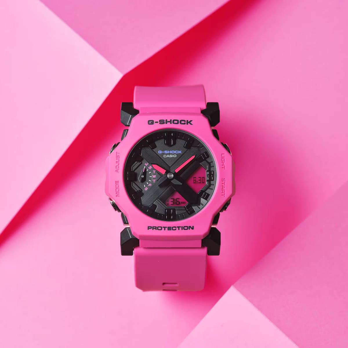 Casio G-Shock Classic Digi-Analog Schwarzes Zifferblatt Kunststoffarmband Uhr GA-2300-4AER