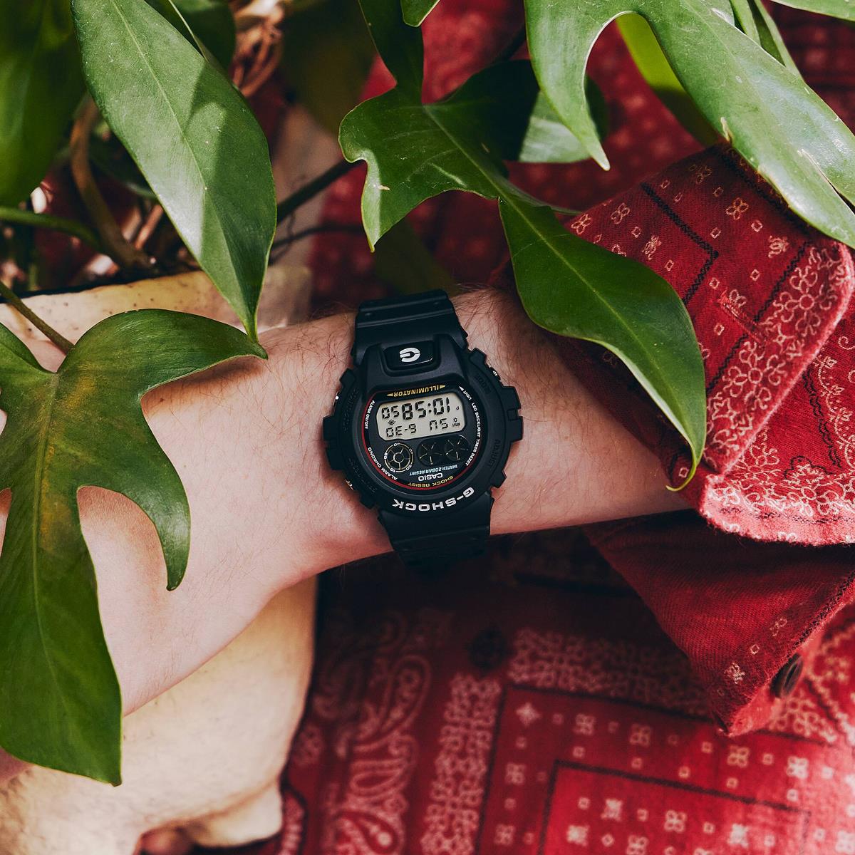 Casio G-Shock 6900 SERIES Black Digital Resin Strap Men's Watch DW-6900RL-1ER