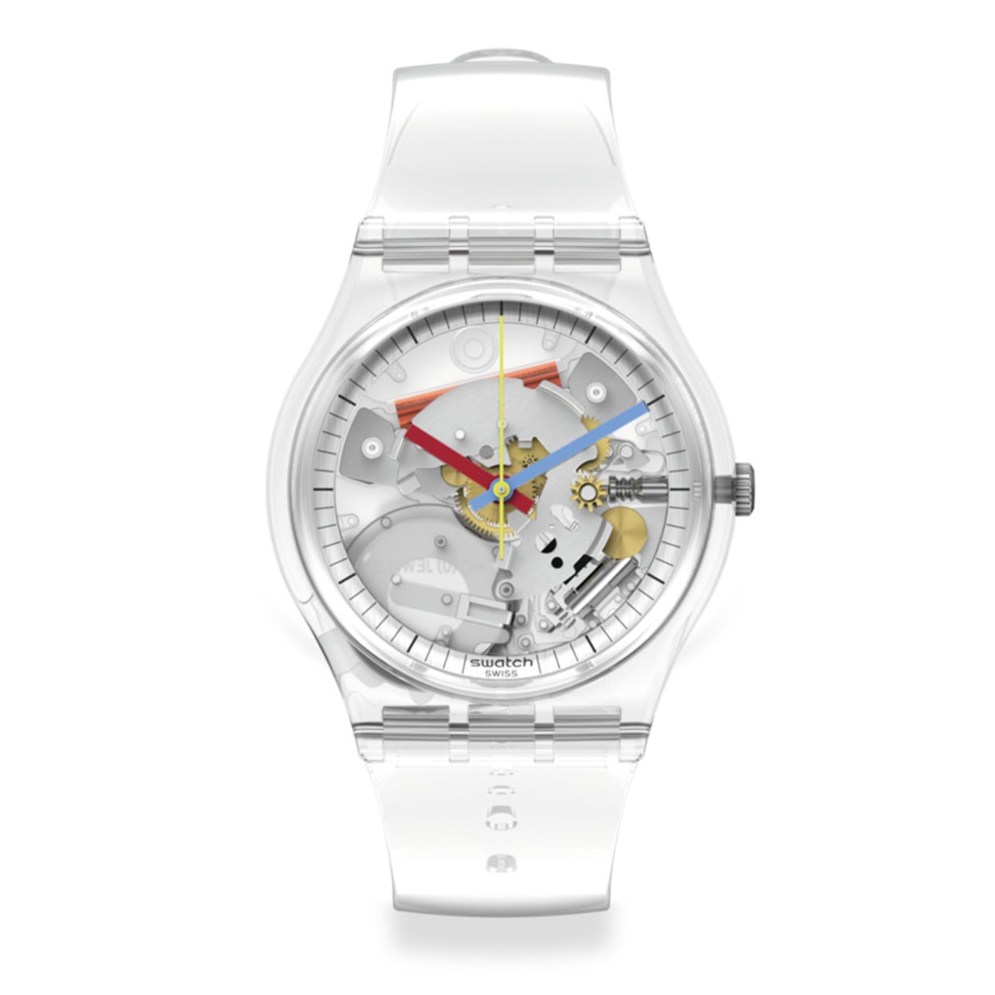 Swatch CLEARLY GENT Original Uhr SO28K100-S06