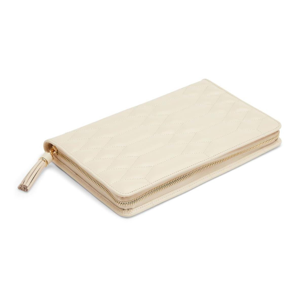 WOLF Caroline Large Beige Jewellery Portfolio 324053