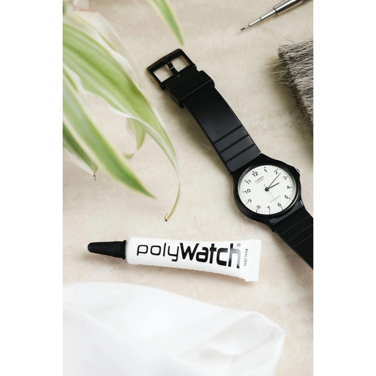 POLYWATCH Politur Kratzerentferner für Kunststoff Uhrenkrystalle PW003