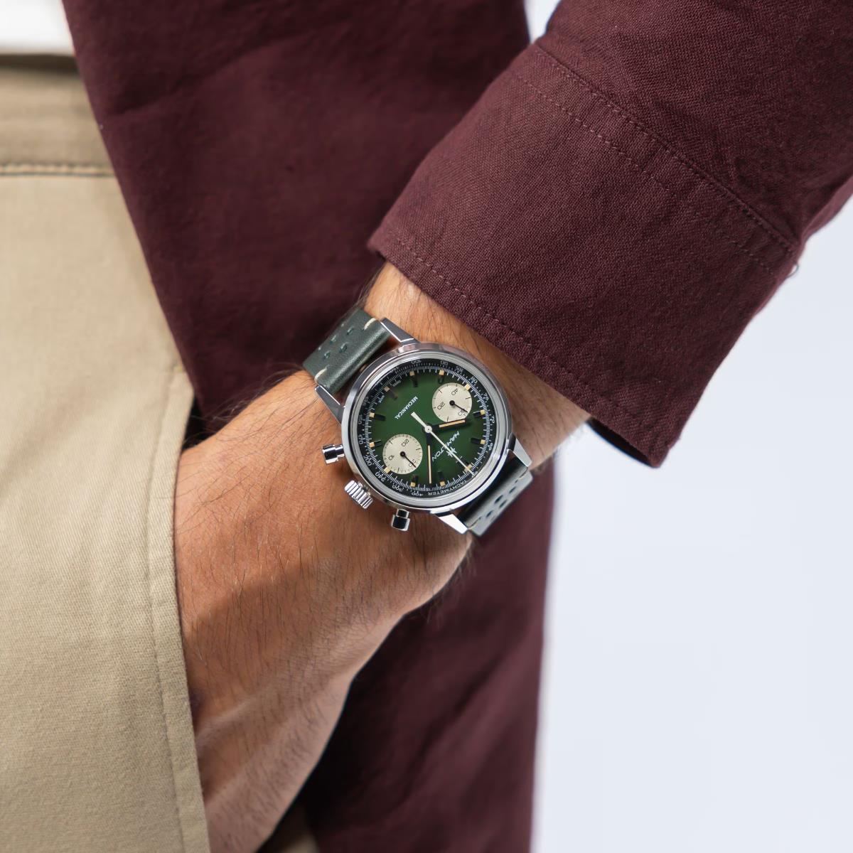 Hamilton American Classic Intra-Matic Chrono H38429861 mechanical watch on wrist