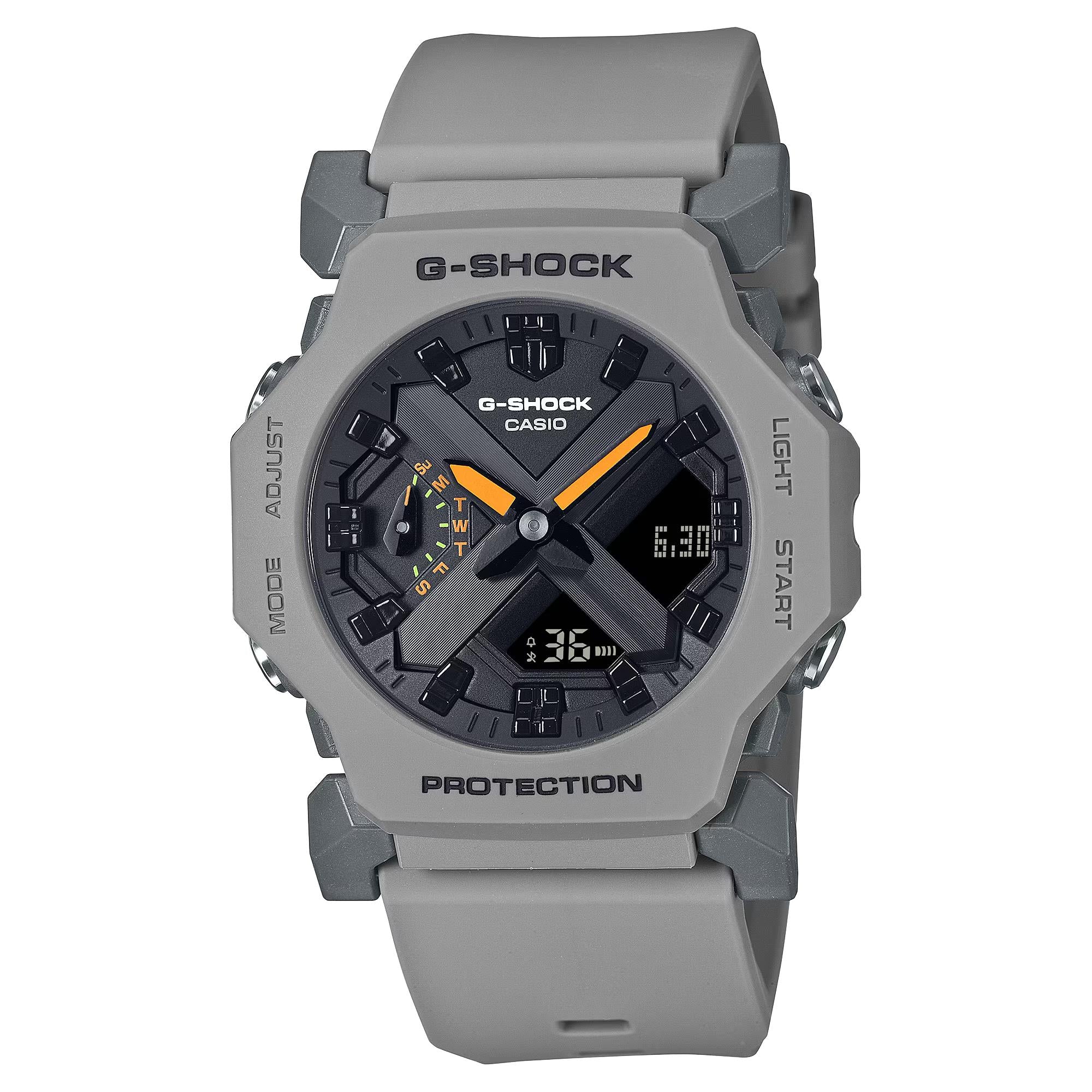 Casio G-Shock 2300 Series Digi-Analogue Resin Strap Men's Watch GA-2300-8AER