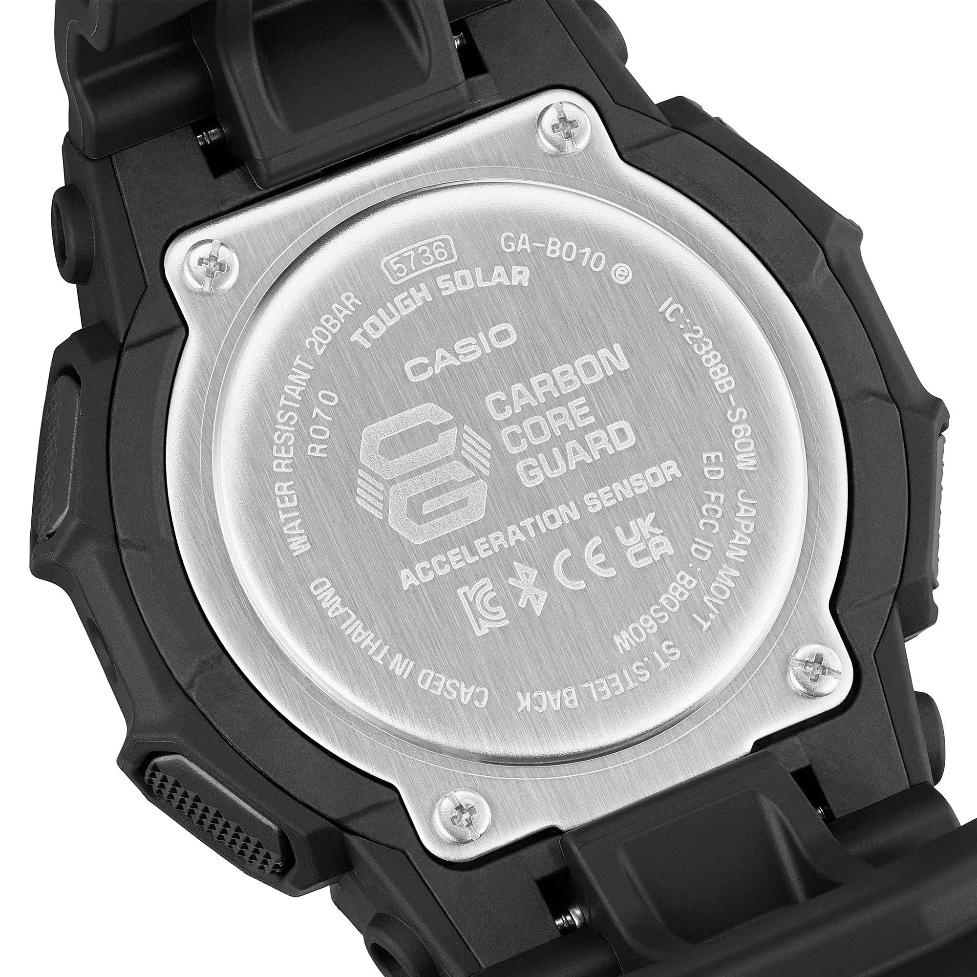 Casio G-Shock Solar Bluetooth Black Digi-Analogue Resin Strap Men's Watch GA-B010-1AER