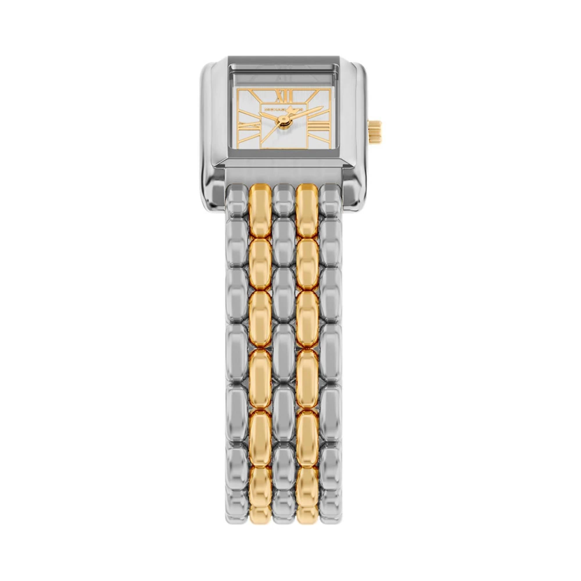 Michael Kors Petite 20mm White Dial Steel Ladies Quartz Watch MK4999