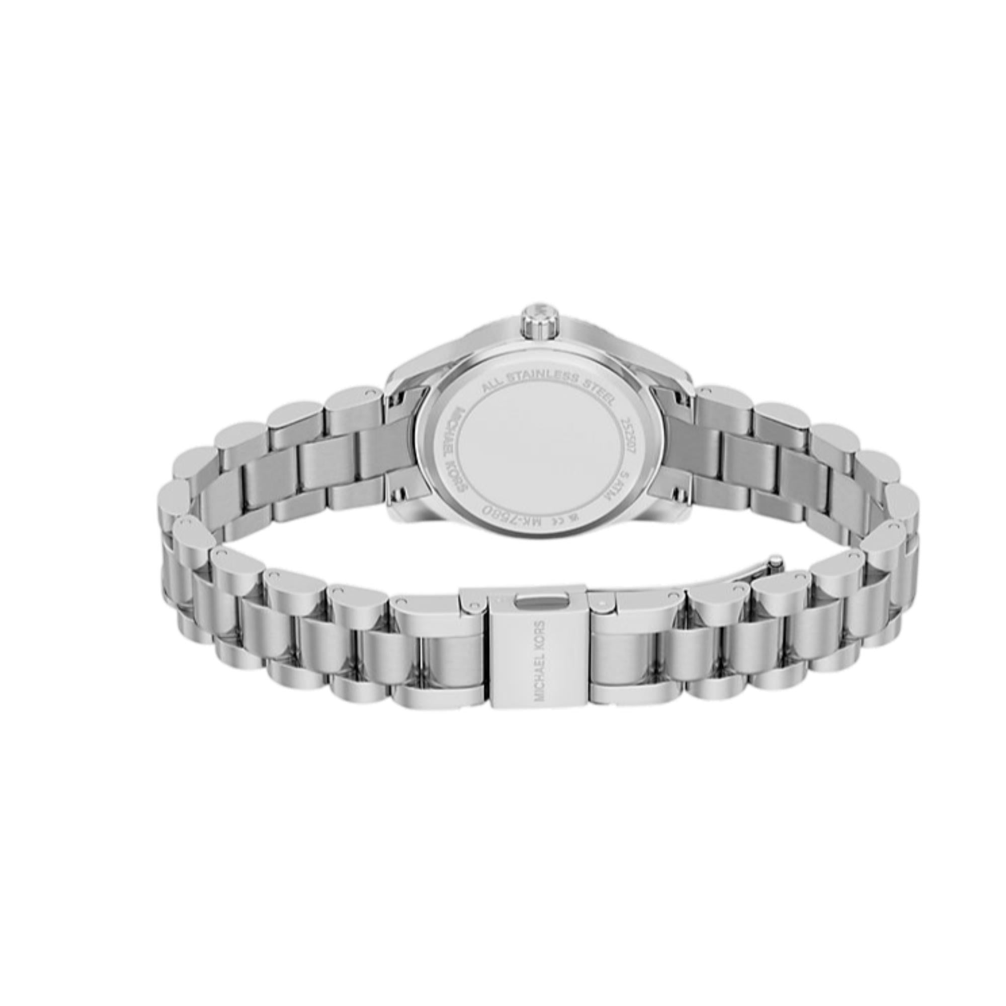 Michael Kors Lexington 26mm Grünes Zifferblatt Stahl Damen Quarz Uhr MK7580