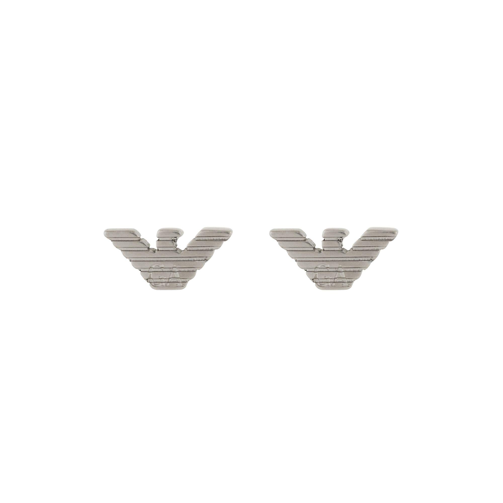 Emporio Armani Stainless Steel Stud Men's Earrings EGS3318040