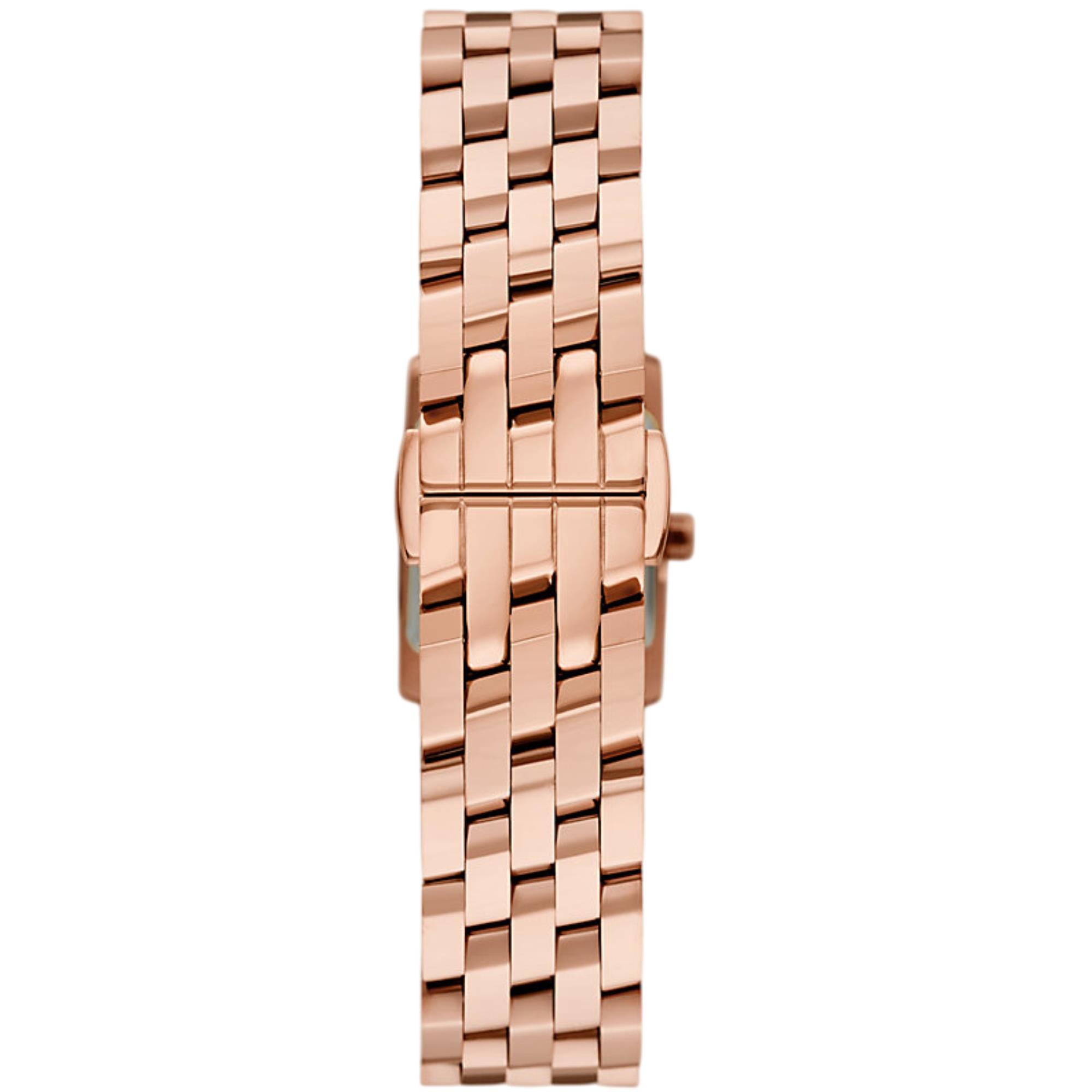 Michael Kors Georgie 19mm Rose Gold Dial Steel Ladies Quartz Watch MK4932