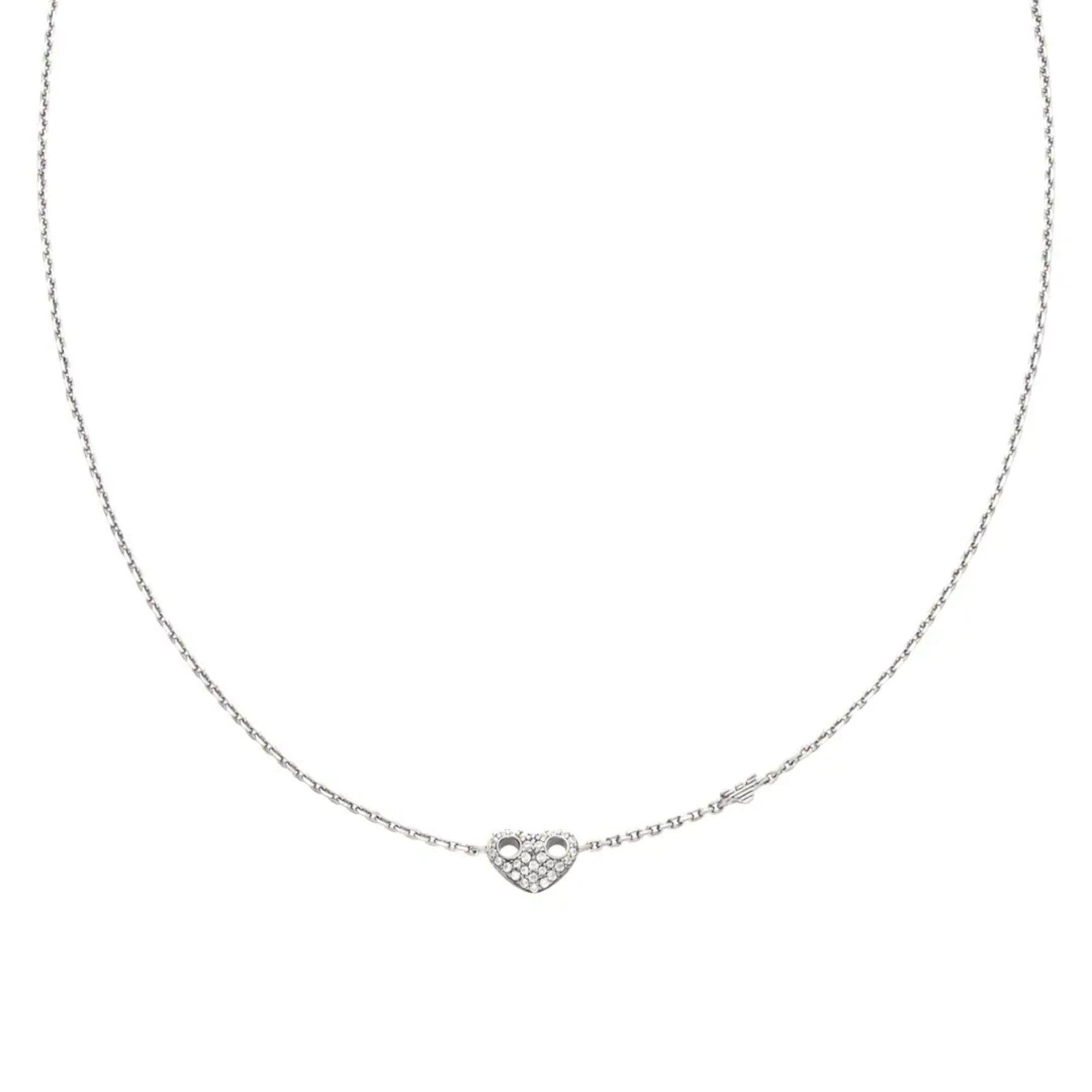 Emporio Armani Marina's Love Sterling Silver Women's Necklace EG3646040
