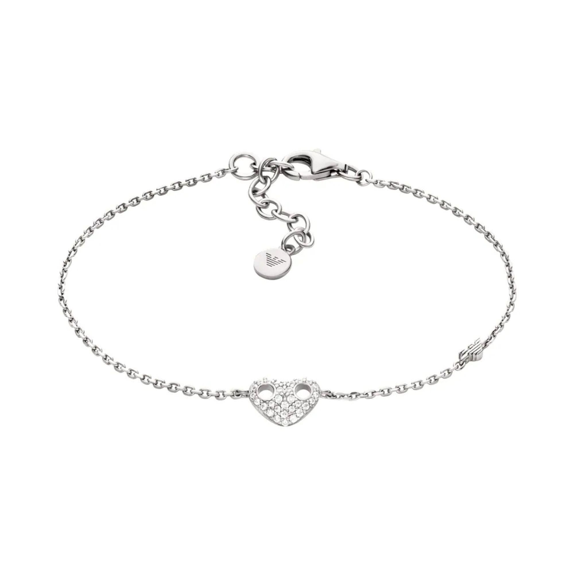 Emporio Armani Marina's Love Armband für Damen aus Sterlingsilber EG3647040