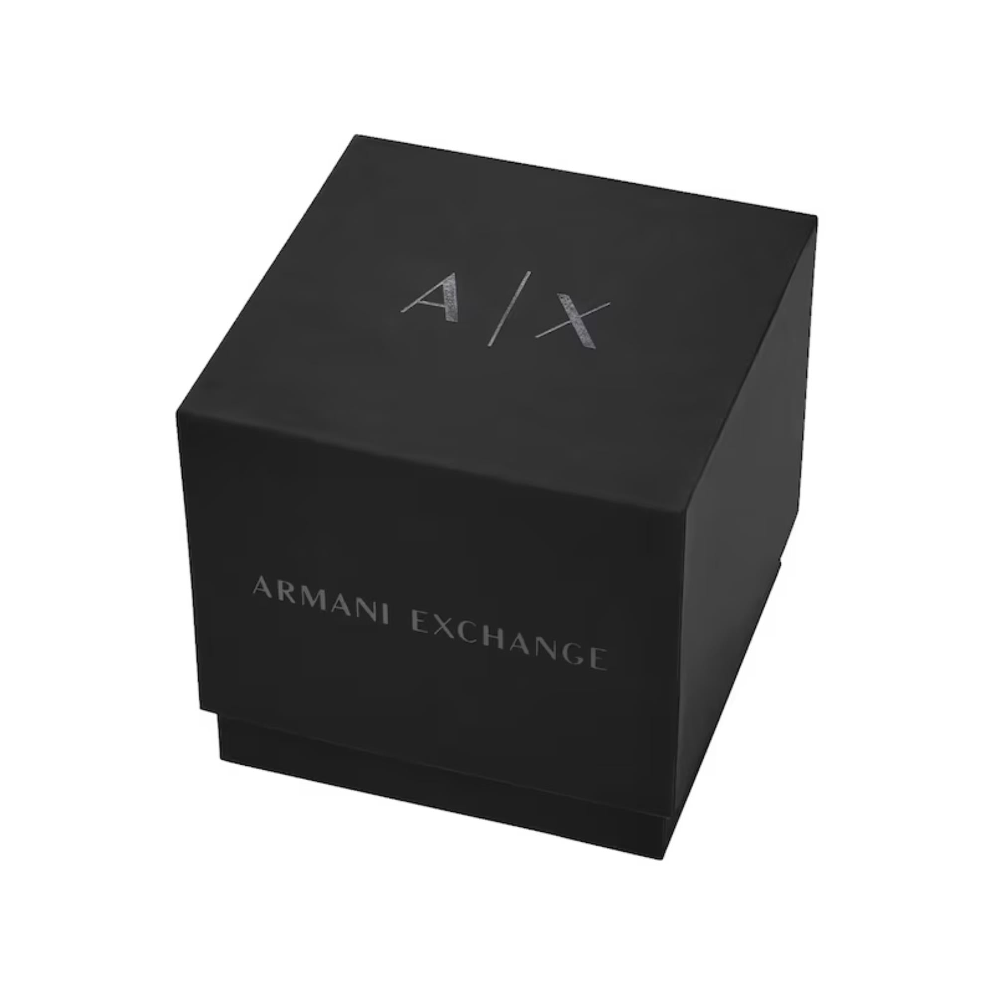 Armani Exchange Spencer 44mm Chronograph Green Dial Steel Mens Quartz Watch AX1966