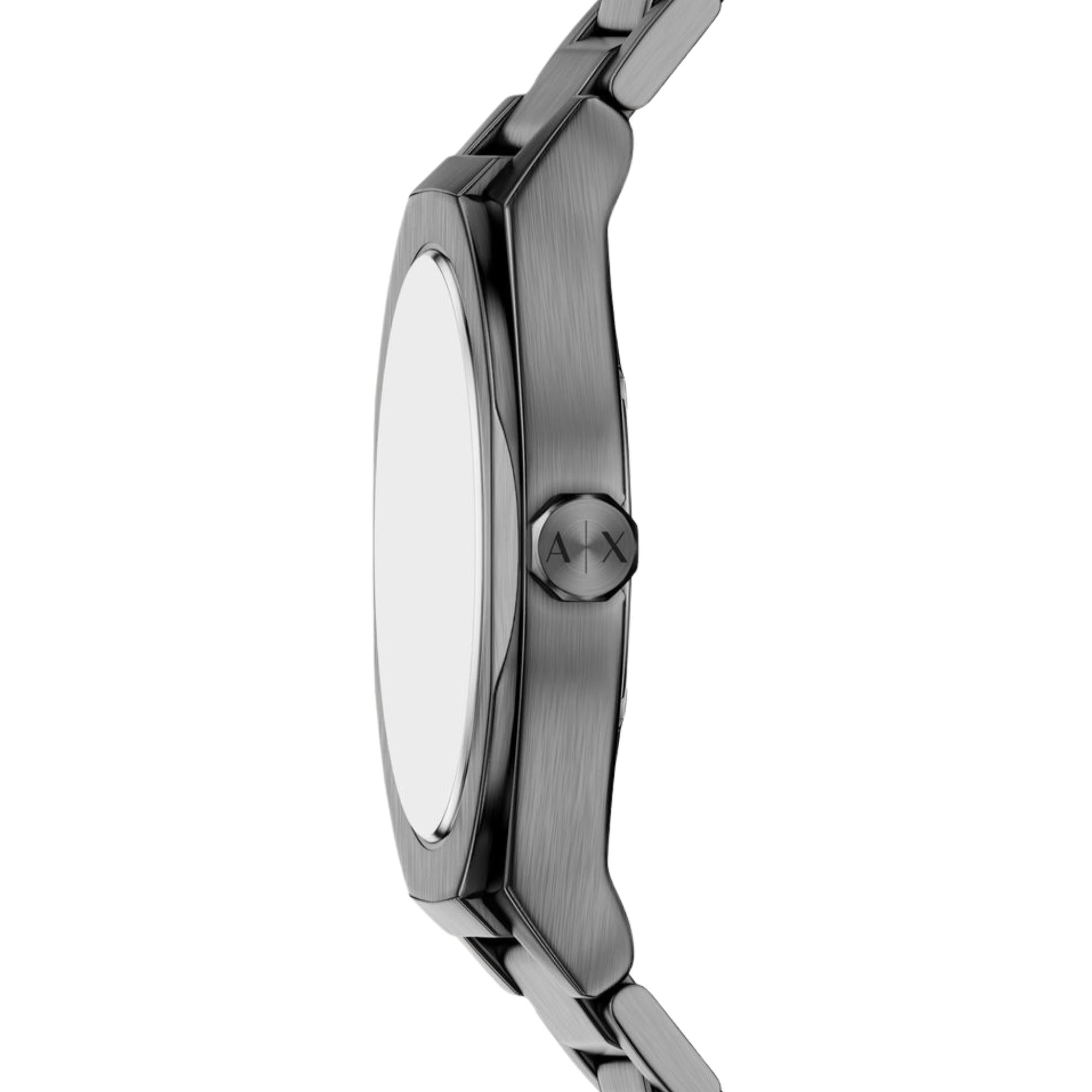 Armani Exchange Sync 42mm Grey Dial Steel Mens Quartz Watch AX4300