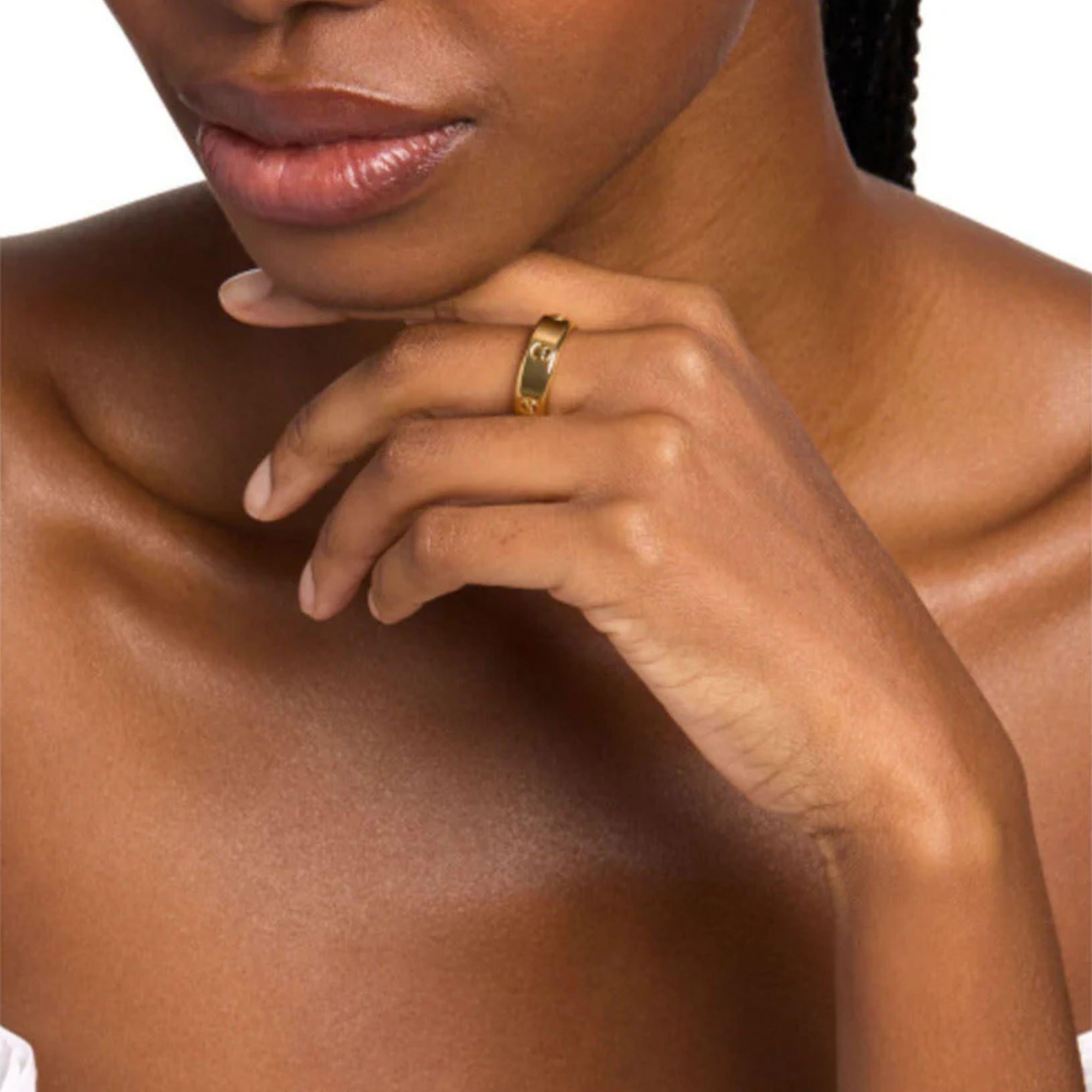 Michael Kors Premium Gold Tone Women's Ring MKJ8616710