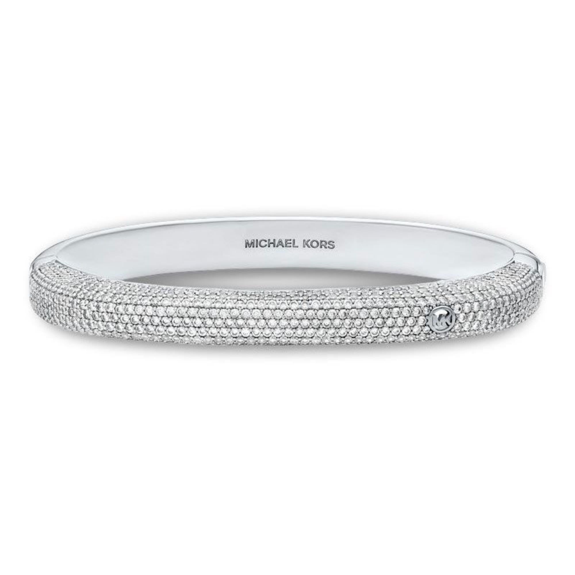 Michael Kors Premiun Silver Tone Women's Ring MKJ8599040