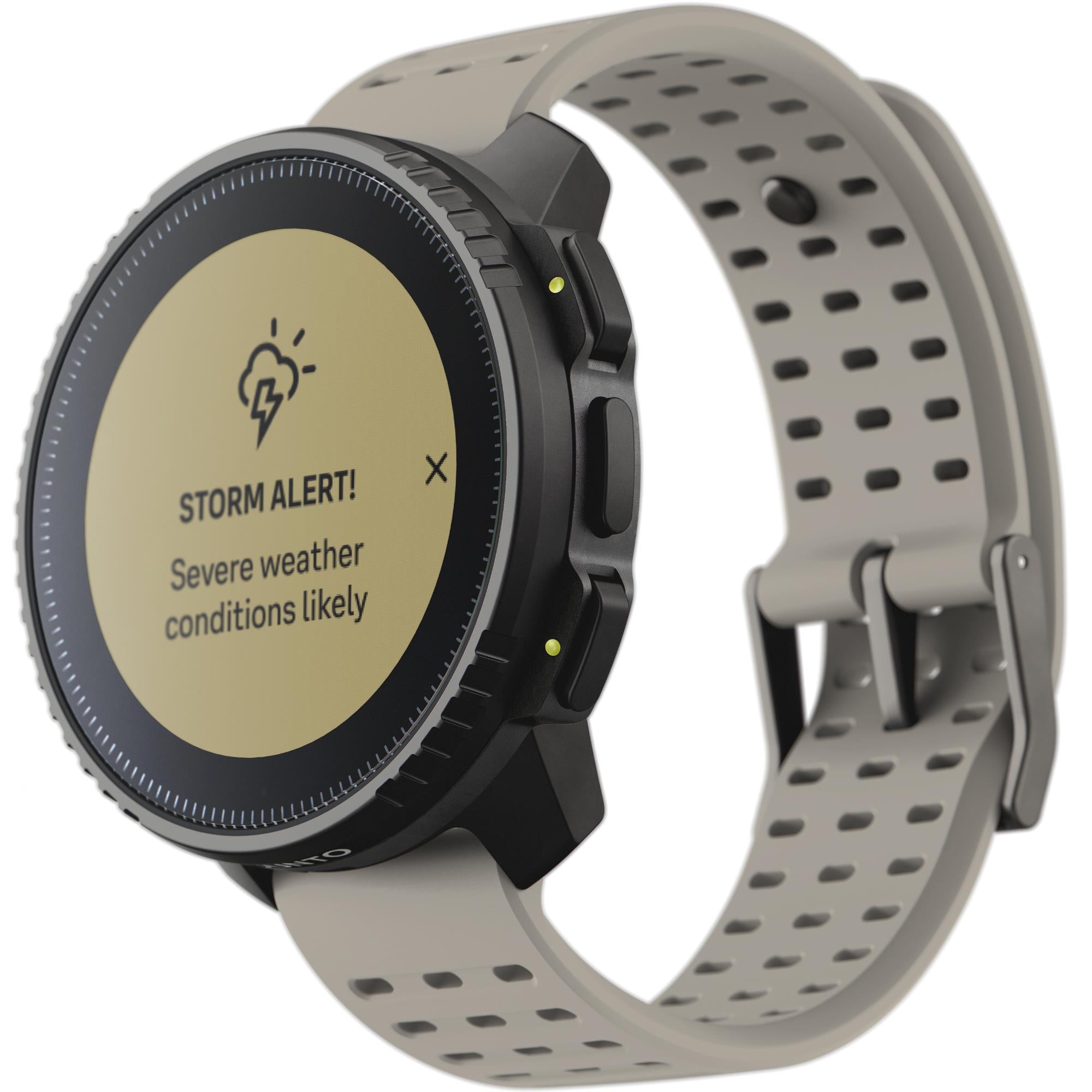 Suunto Vertical Black Sand Digital Silicone Smart Watch SS050863000